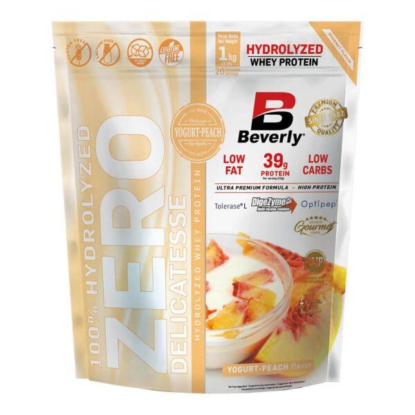 100% hydrolizowany Zero Delicatesse - 1 kg jogurtu brzoskwiniowego Beverly Nutri