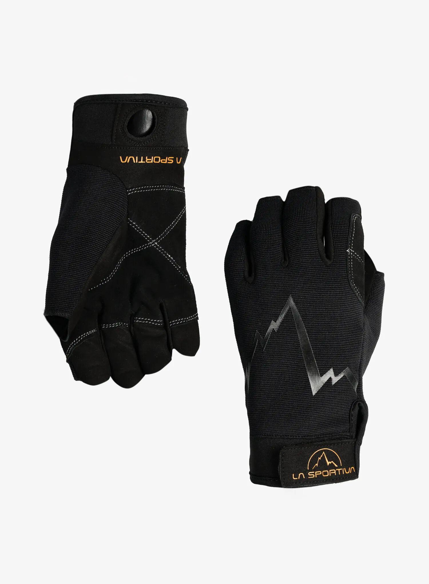 Gants La Sportiva Ferrata noir XL — paume daim renforcée, dos respirant 2/7