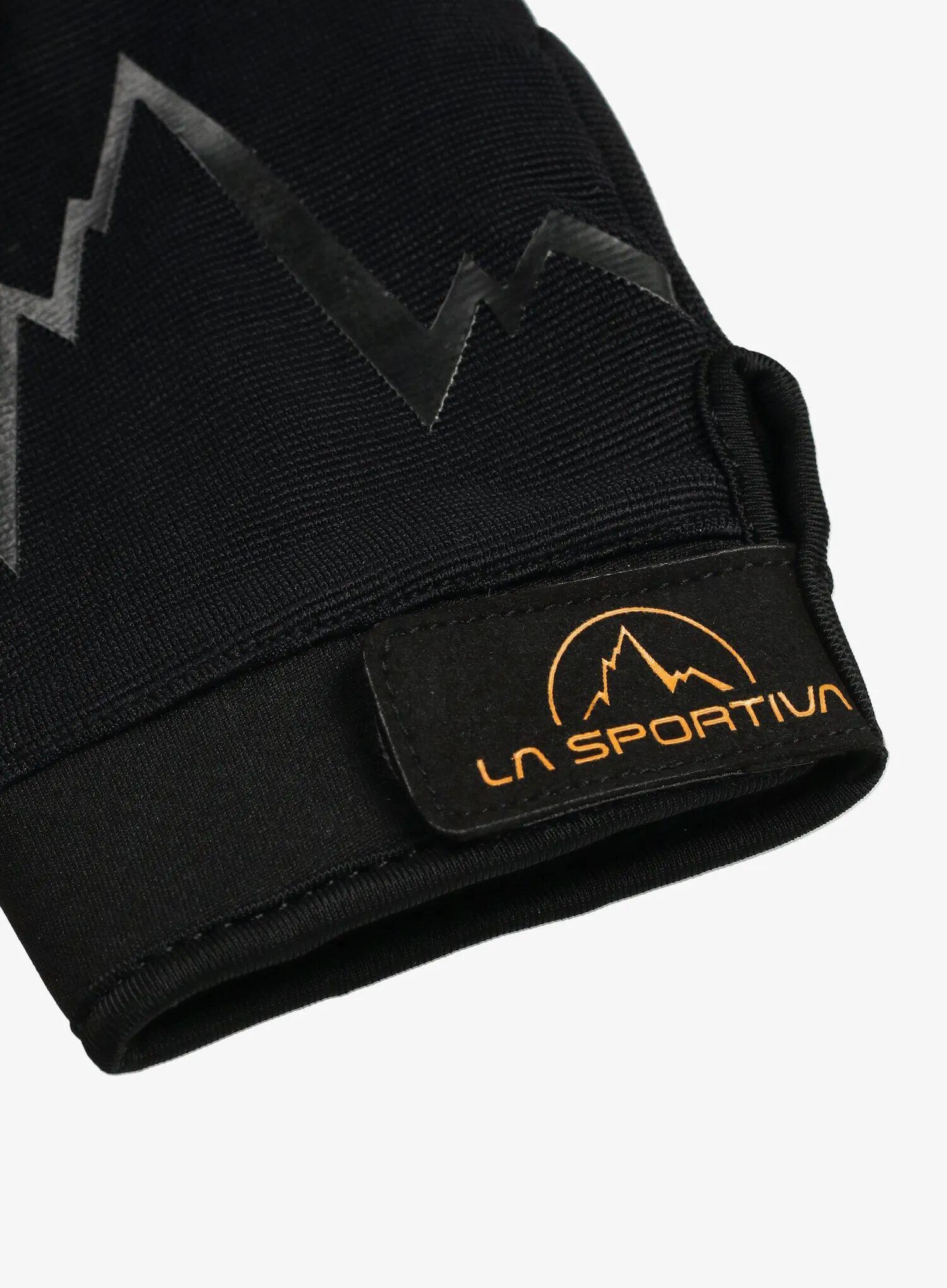 Gants La Sportiva Ferrata noir XL — paume daim renforcée, dos respirant 5/7