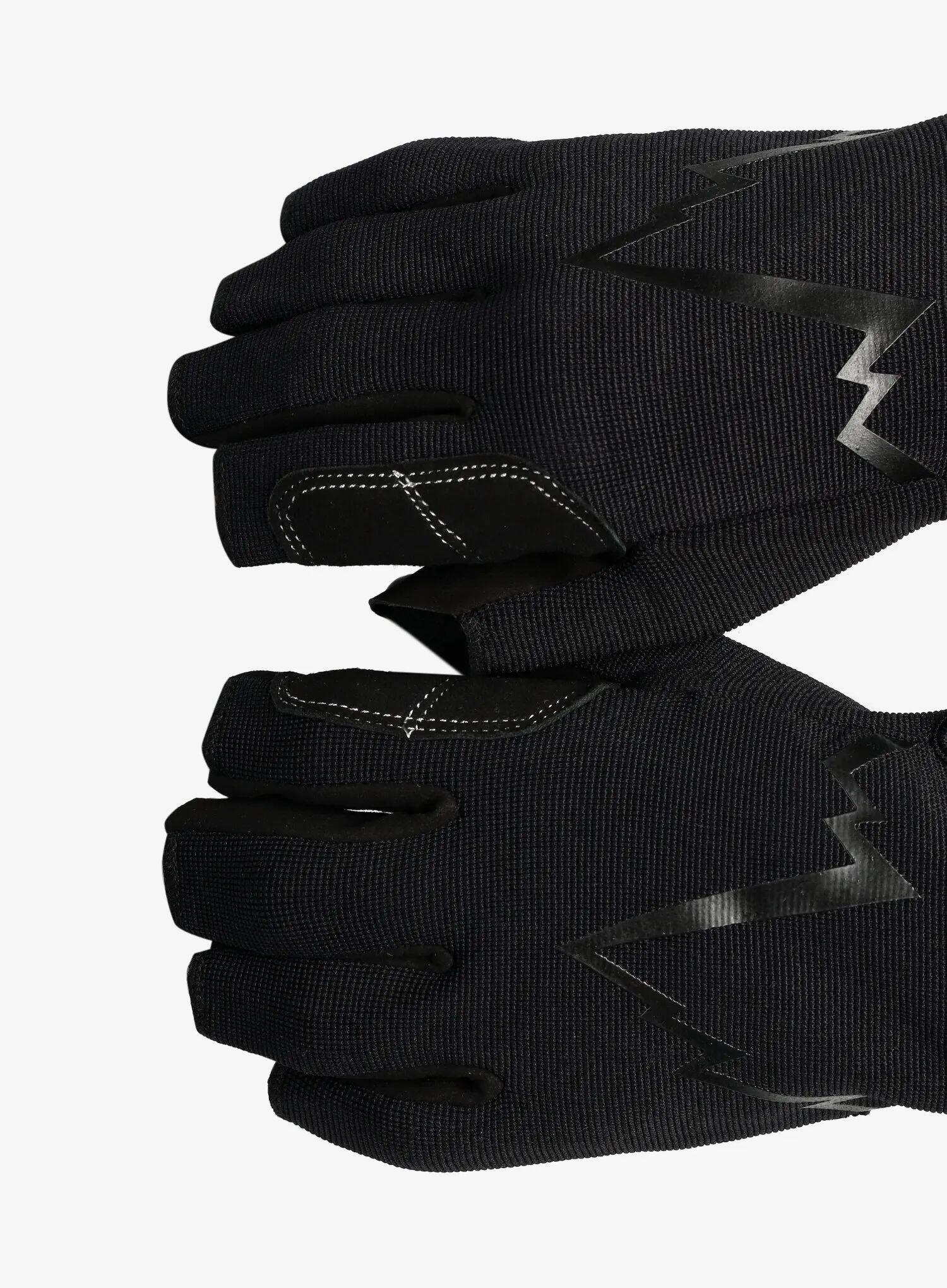 Gants La Sportiva Ferrata noir XL — paume daim renforcée, dos respirant 4/7