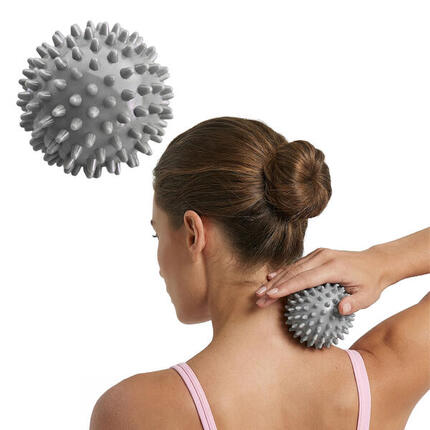 Piłeczka z kolcami do masażu i fizjoterapii 9cm fit.me