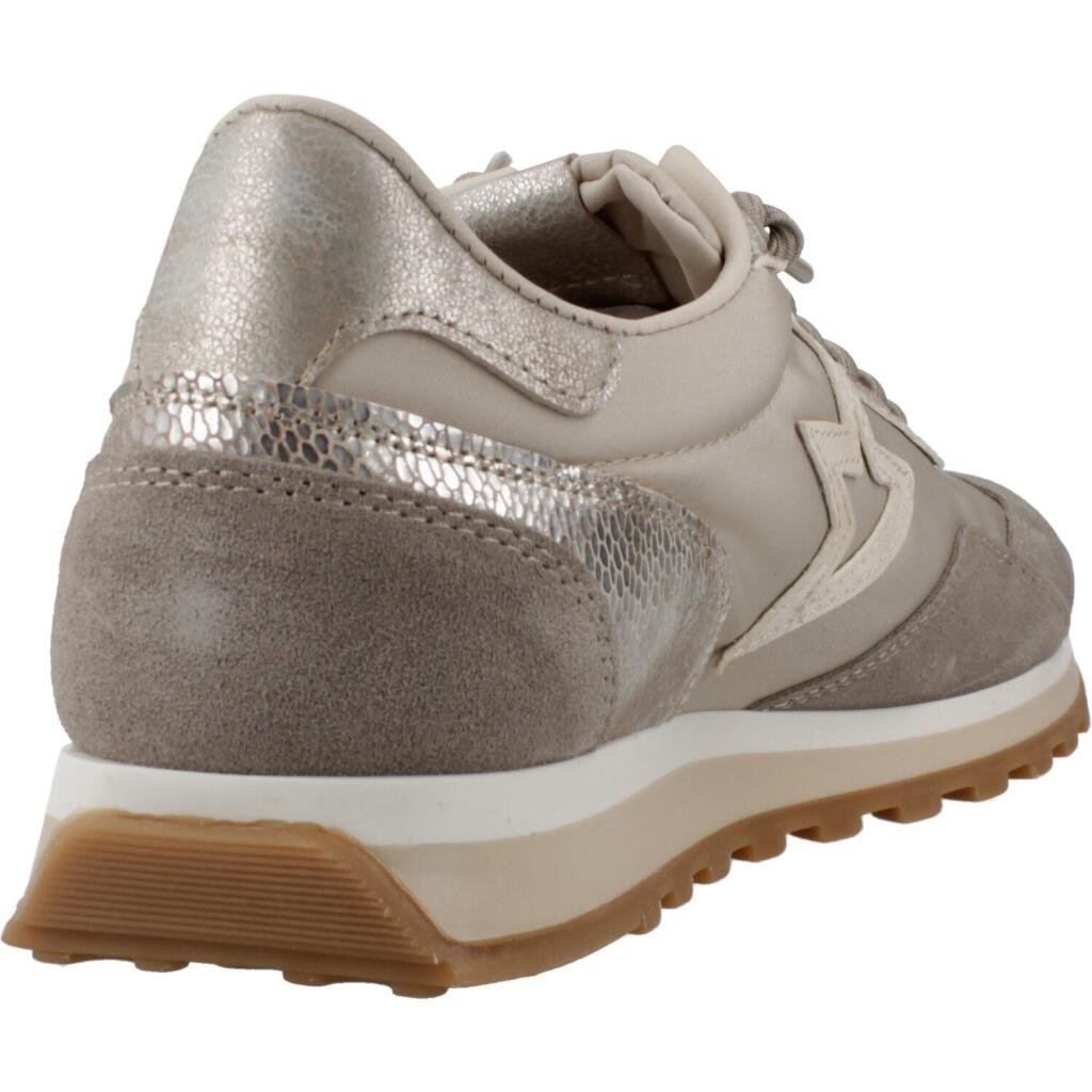 Deportivas Casual Mujer Suela Plana - Modelo C-1259 Taupe 3/6