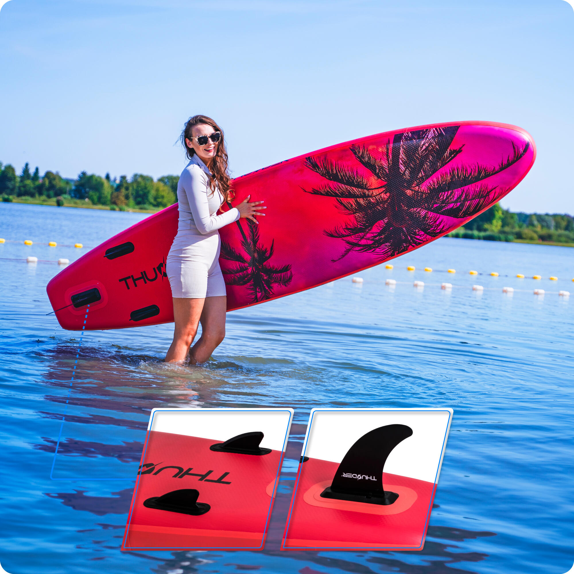 Tabla de SUP inflable con accesorios ISLE 320cm 4/8