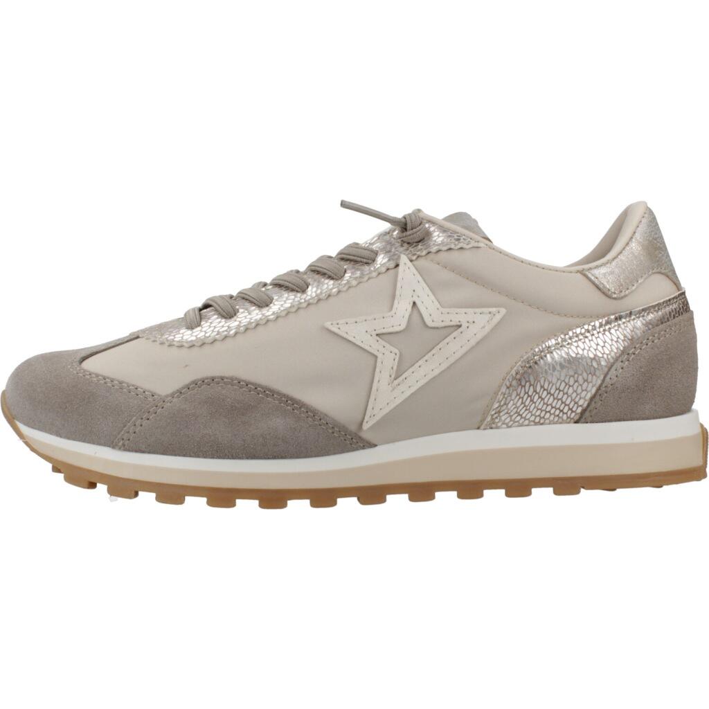 Deportivas Casual Mujer Suela Plana - Modelo C-1259 Taupe 2/6