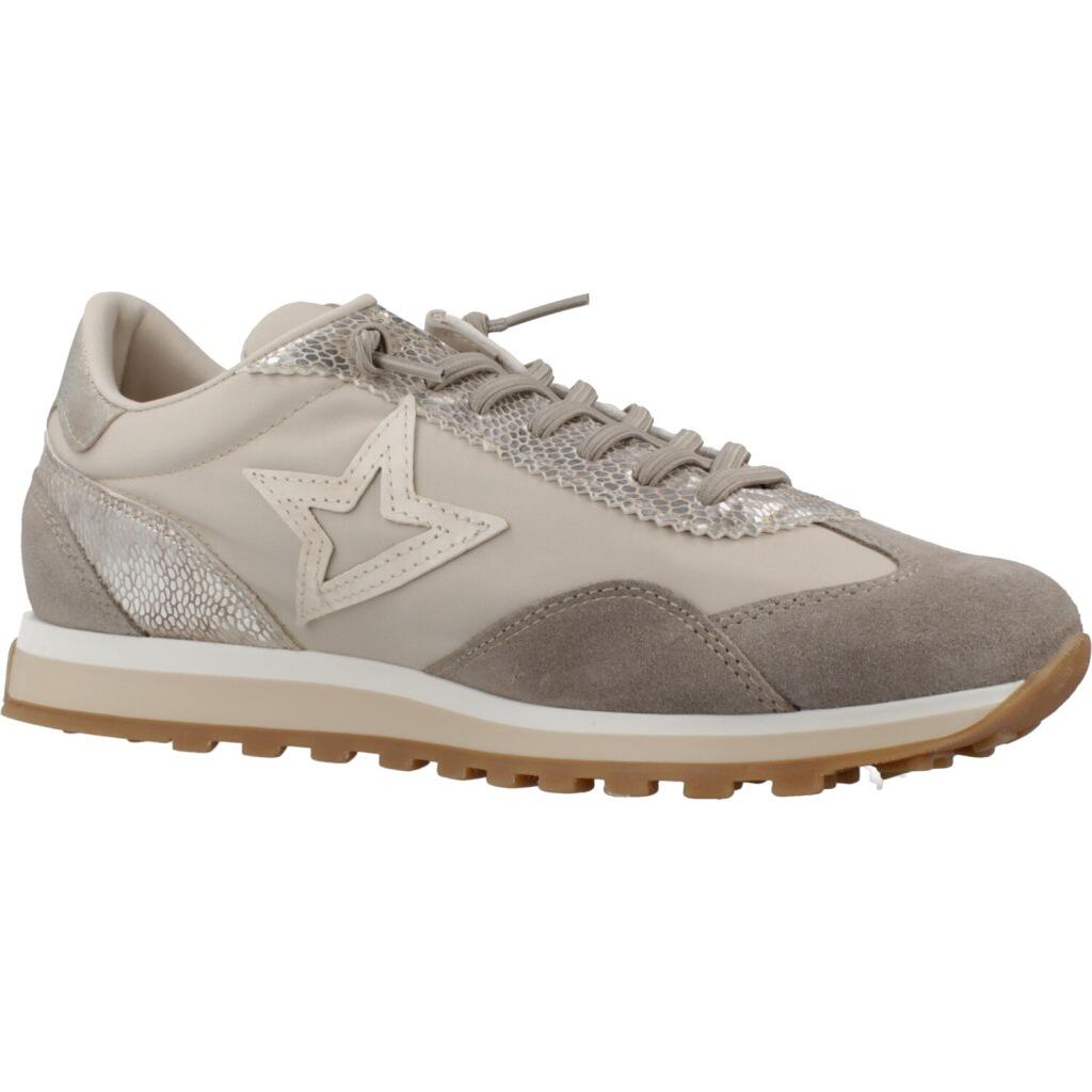 Deportivas Casual Mujer Suela Plana - Modelo C-1259 Taupe 5/6