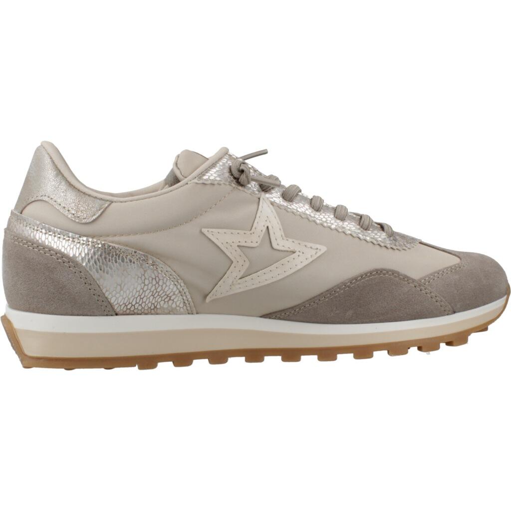 Deportivas Casual Mujer Suela Plana - Modelo C-1259 Taupe 4/6