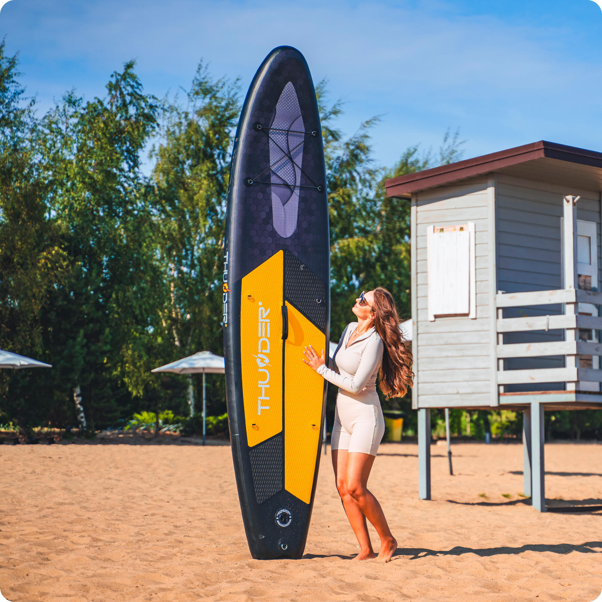 Planche de SUP gonflable avec accessoires THUNDER IPPO 320cm 5/7