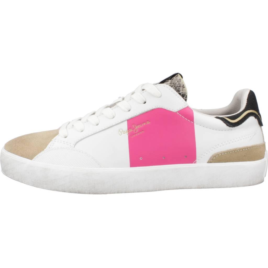 Scarpe Da Ginnastica Pepe Jeans Modello Lane Elle W Colore Bianco 2/5