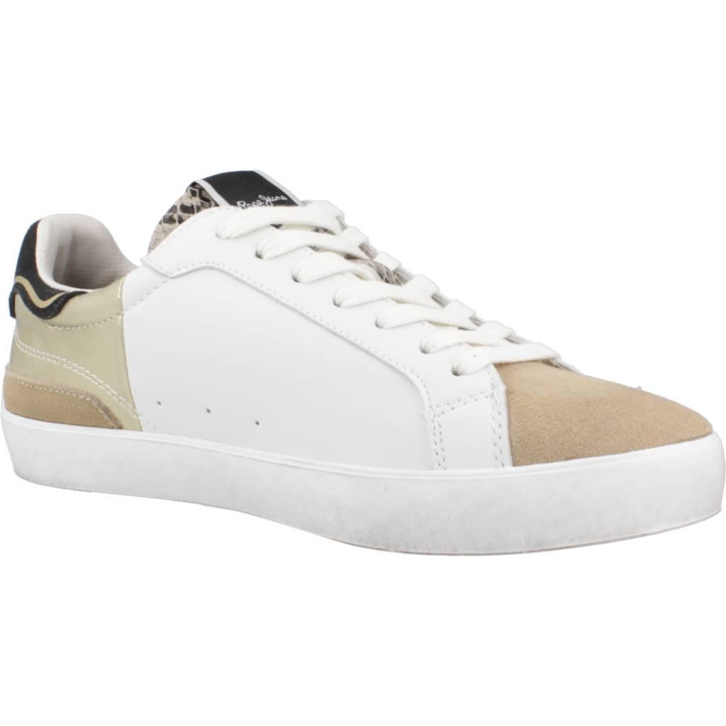 Scarpe Da Ginnastica Pepe Jeans Modello Lane Elle W Colore Bianco 5/5