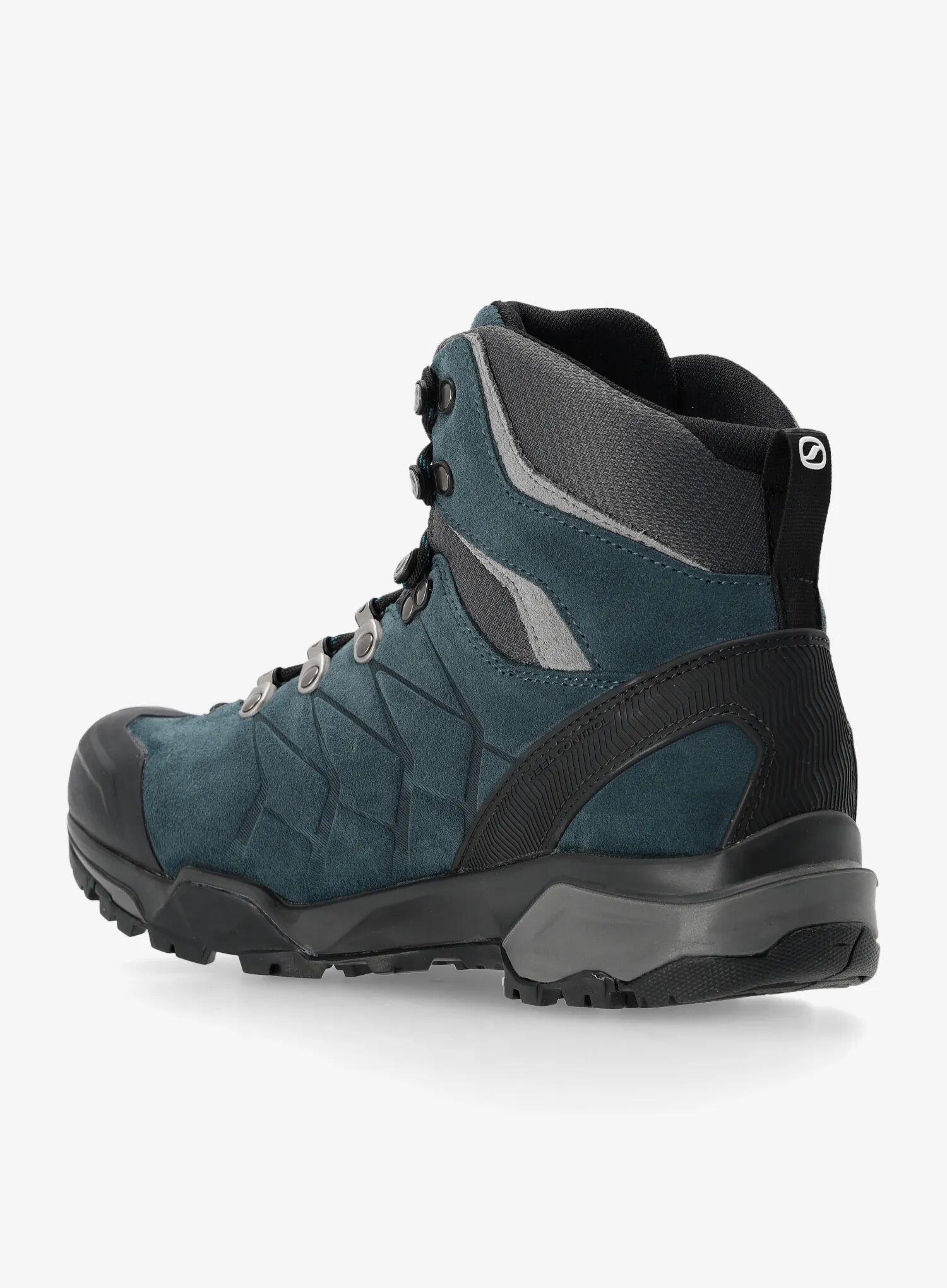 Chaussure de Randonnée / Trek Homme Scarpa "ZG Trek GTX" 42 Bleu Vert 6/7