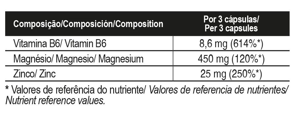 SUPLEMENTO VITAMÍNICO ZMA - 90 CAPS 2/3