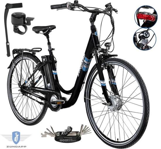 Rower Elektryczny Miejski Zündapp Green 3.7 Koła 28