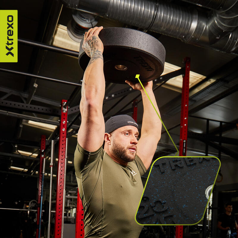 Greutatea barei de protecție XTREXO Olympic 20 kg