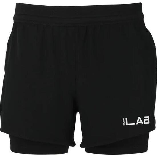2in1 Shorts für Damen Elite Lab Core