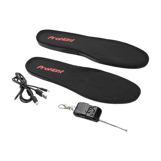 Semelles chauffantes avec télécommande ProHunt