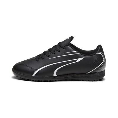 Scarpe calcetto ragazzo puma vitoria tt - nero