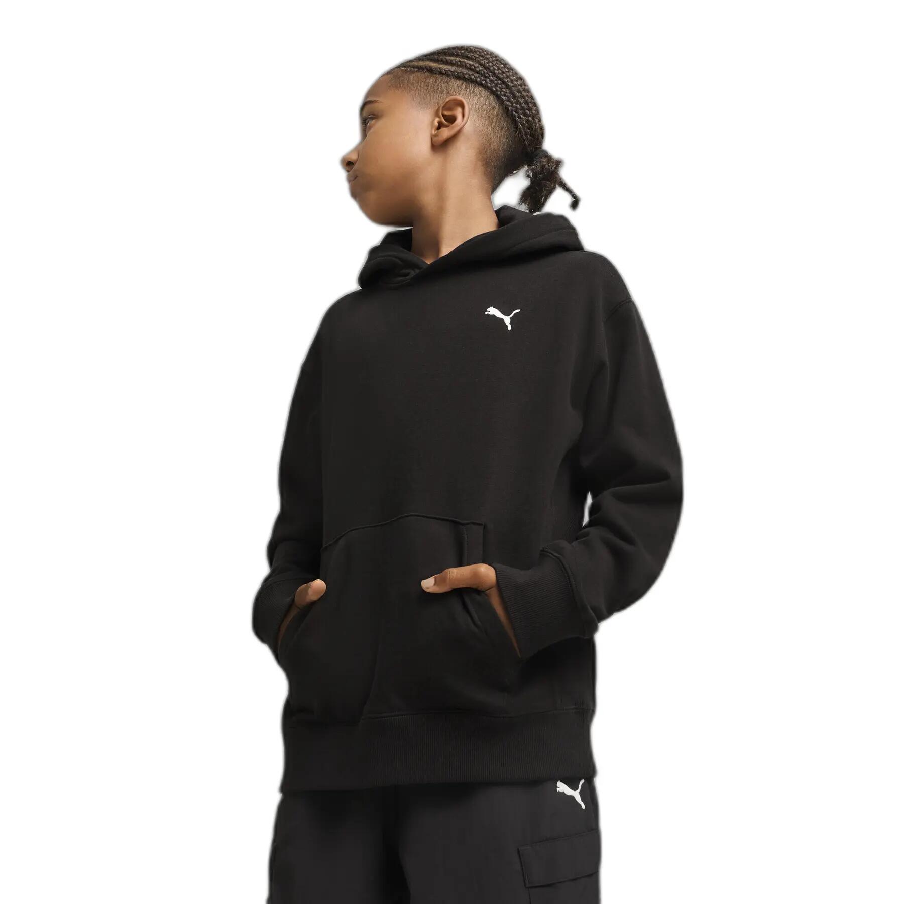 Sudadera con capucha infantil Puma Wardrobe Essentials Relaxed TR 2/5