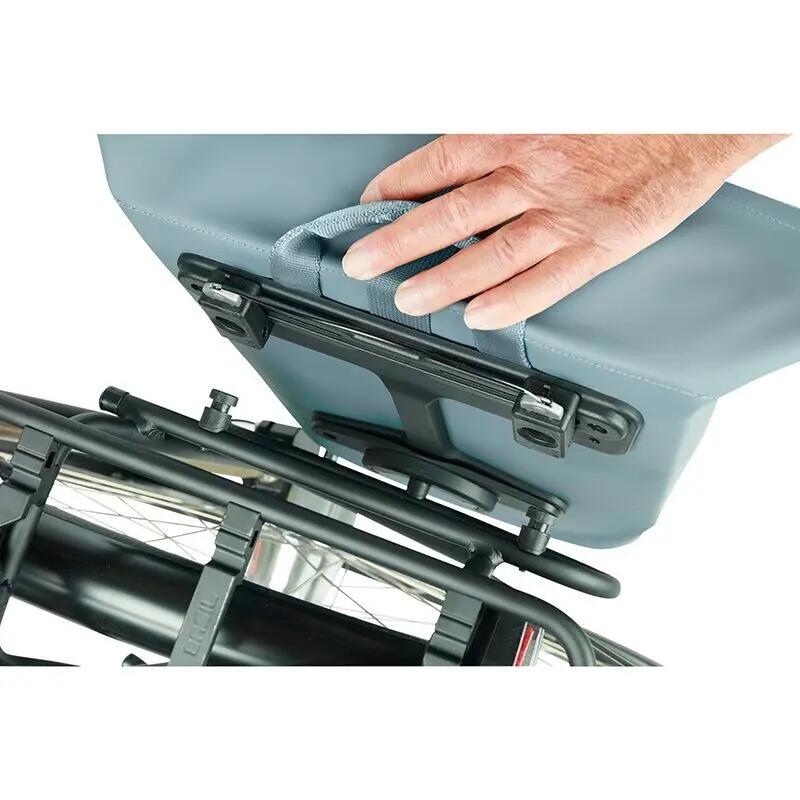 Gepäckträger Fahrradtasche  "City MIK Studs", blau 6/6