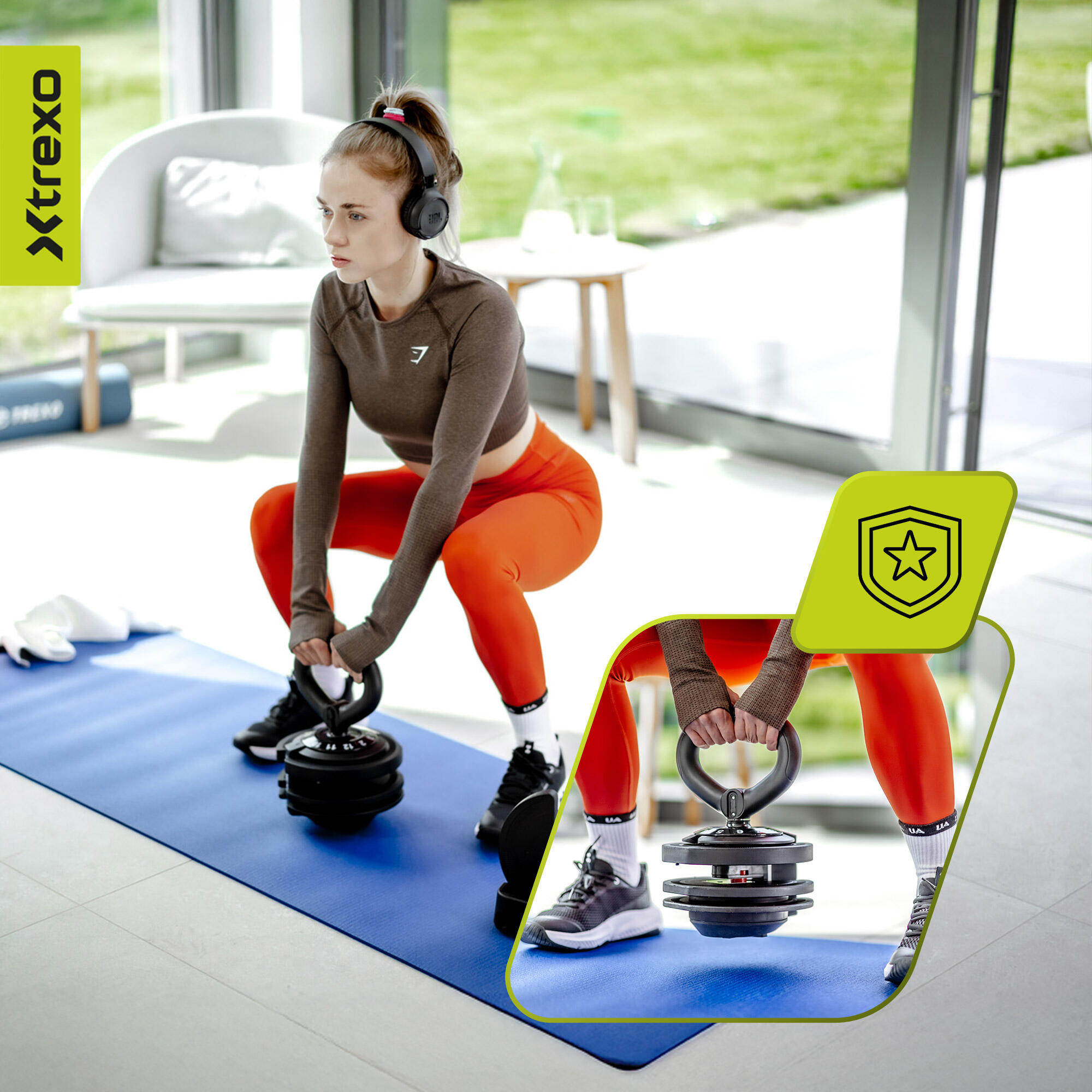 Kettlebell regolabile XTREXO TXO-B4W004 5/7