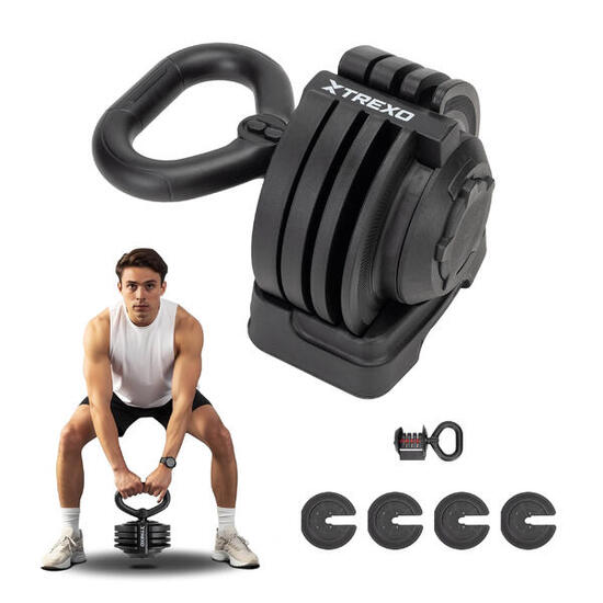 Kettlebell regulowany XTREXO TXO-B4W004