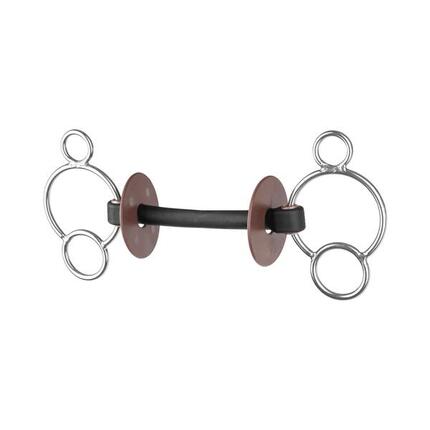 Mors 3 ou 4 anneaux pour cheval Beris Pure