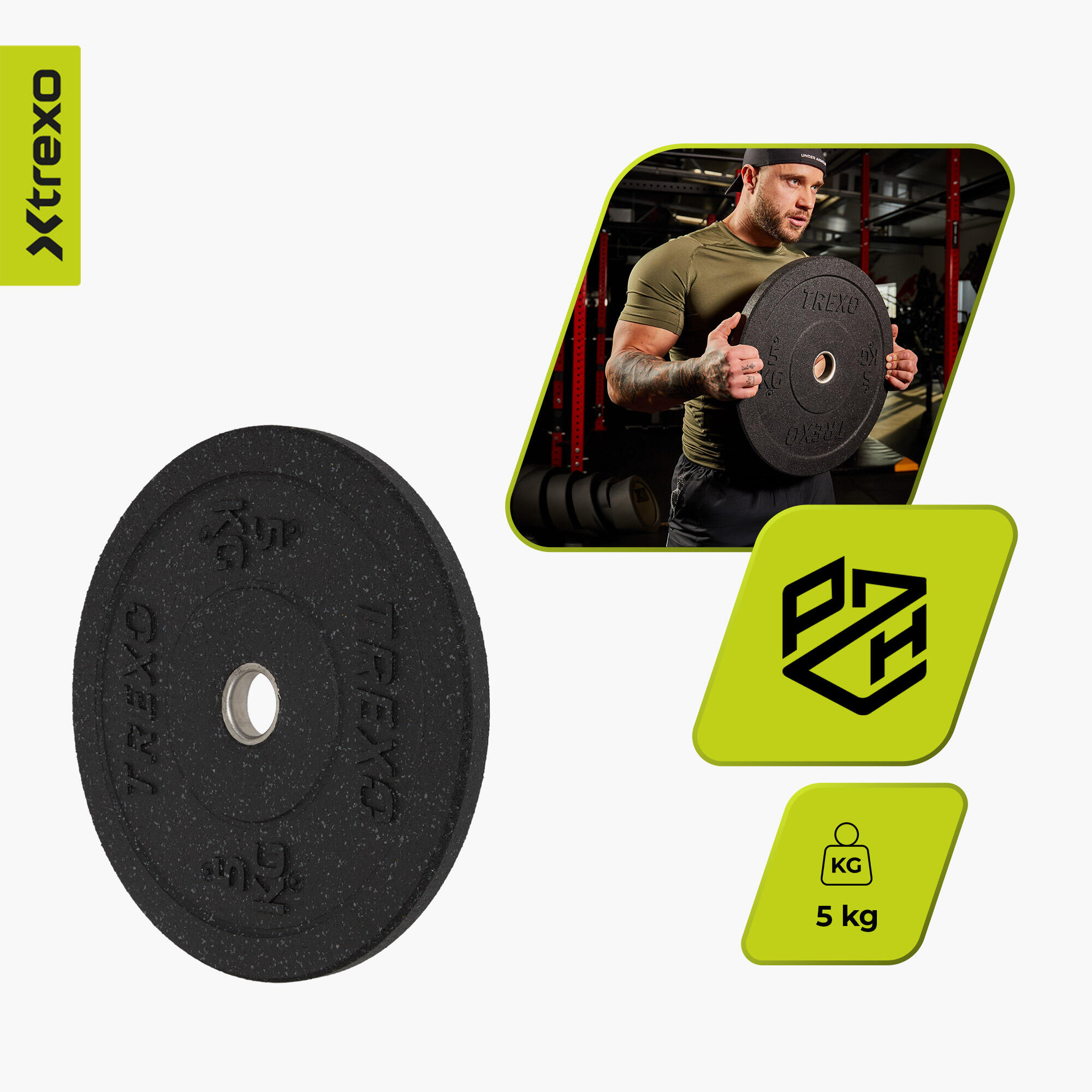 Poids de pare-chocs olympique XTREXO 4/7