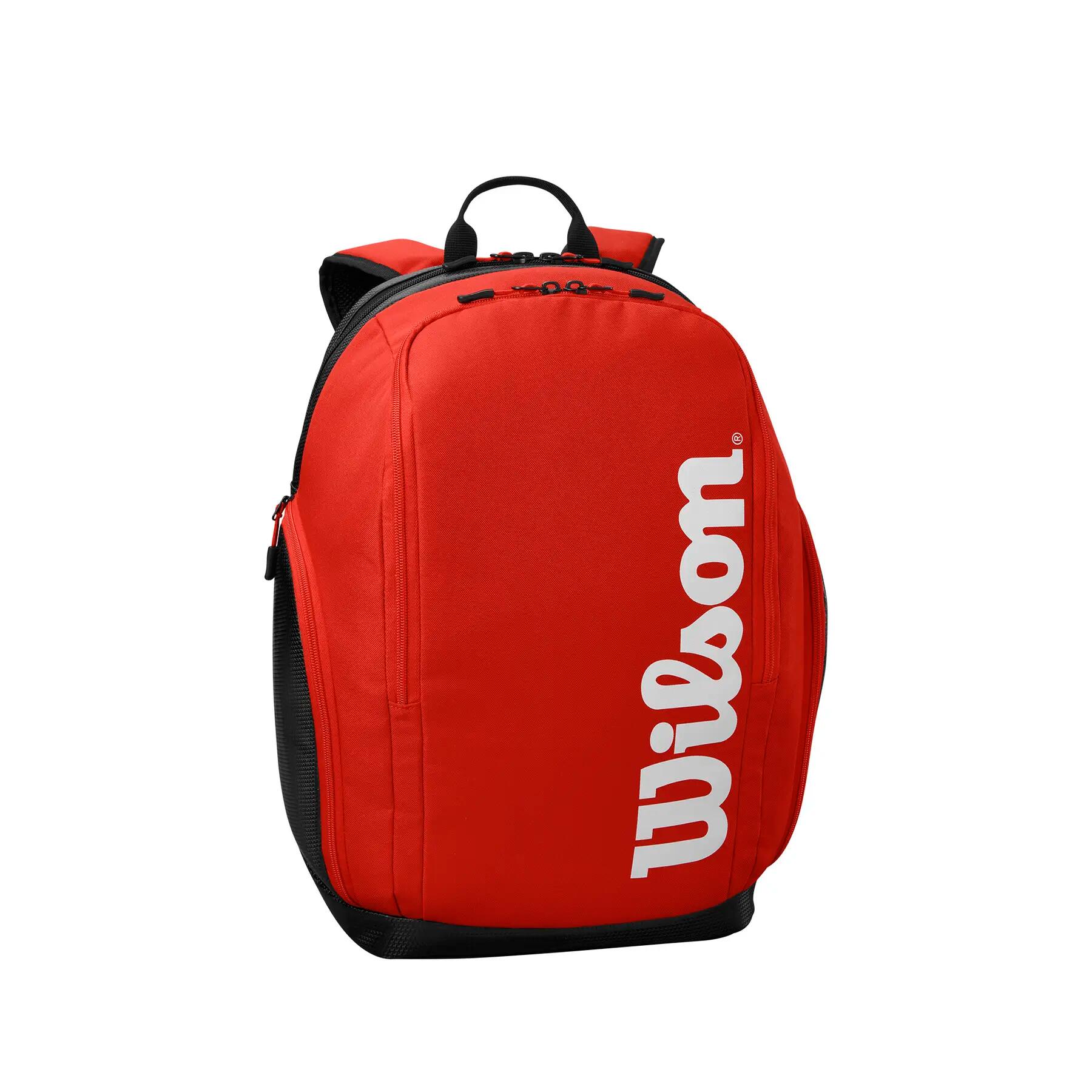 Wilson Mochila Tour Preto Vermelho da Decathlon