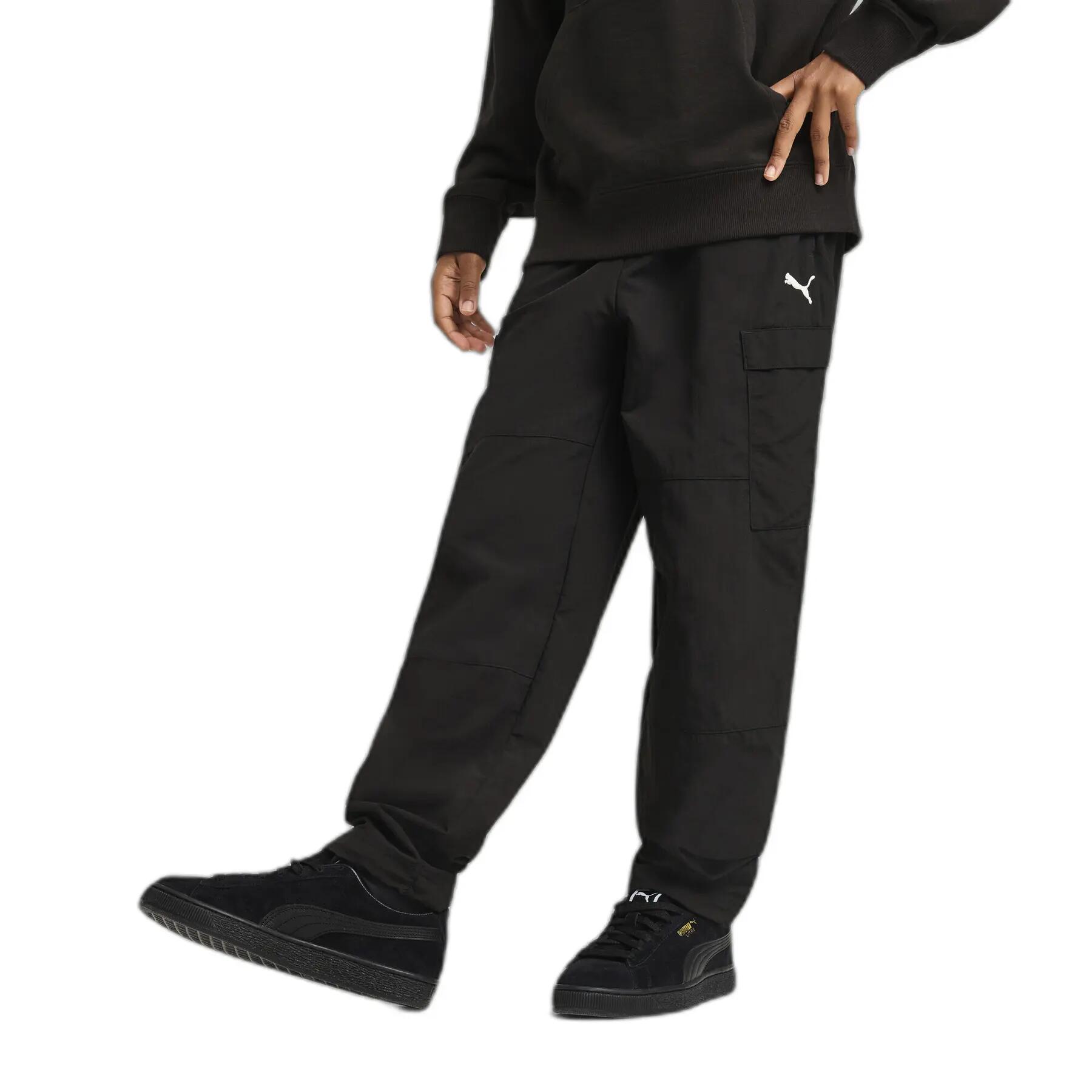 Pantalón cargo infantil Puma Wardrobe Ess 2/5