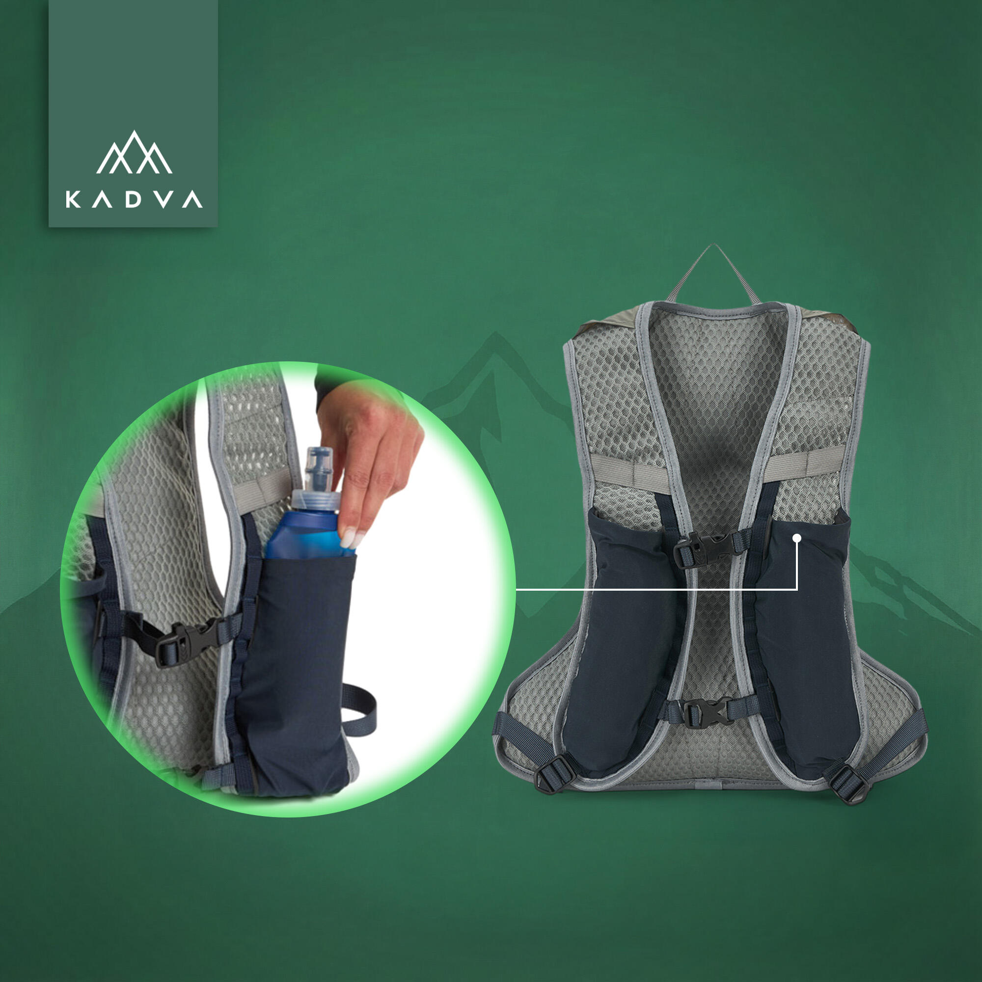 Sac à dos de randonnée KADVA Zivo 10 L 5/7