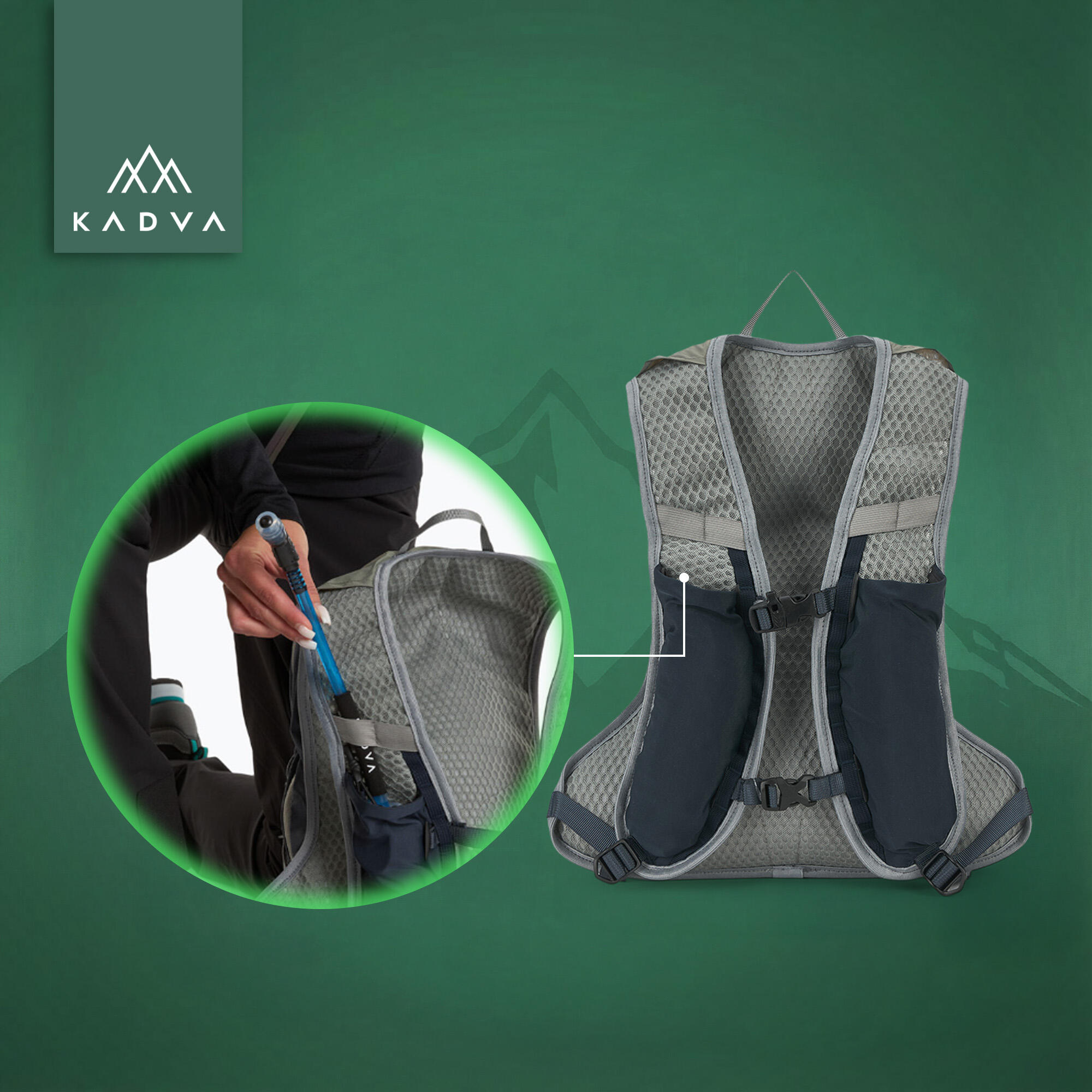 Sac à dos de randonnée KADVA Zivo 10 L 4/7
