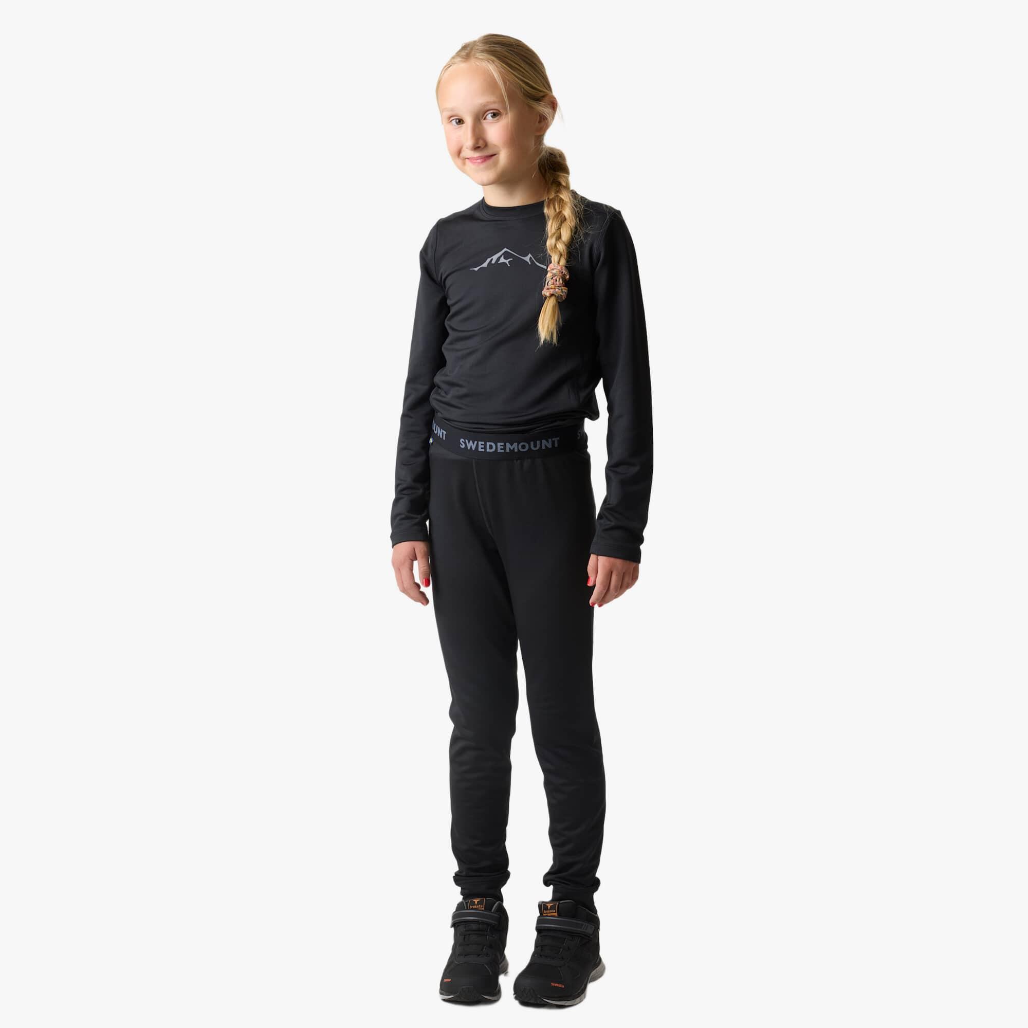 Set intimo da sci junior Thermal Warm Baselayer Set asciugatura rapida 4/7