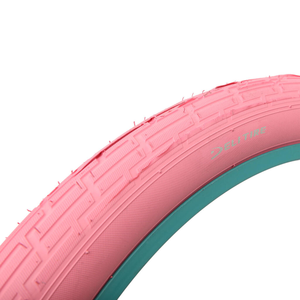 Bicycle Tire SA‑275 26x2.35 Light Pink City Cruiser