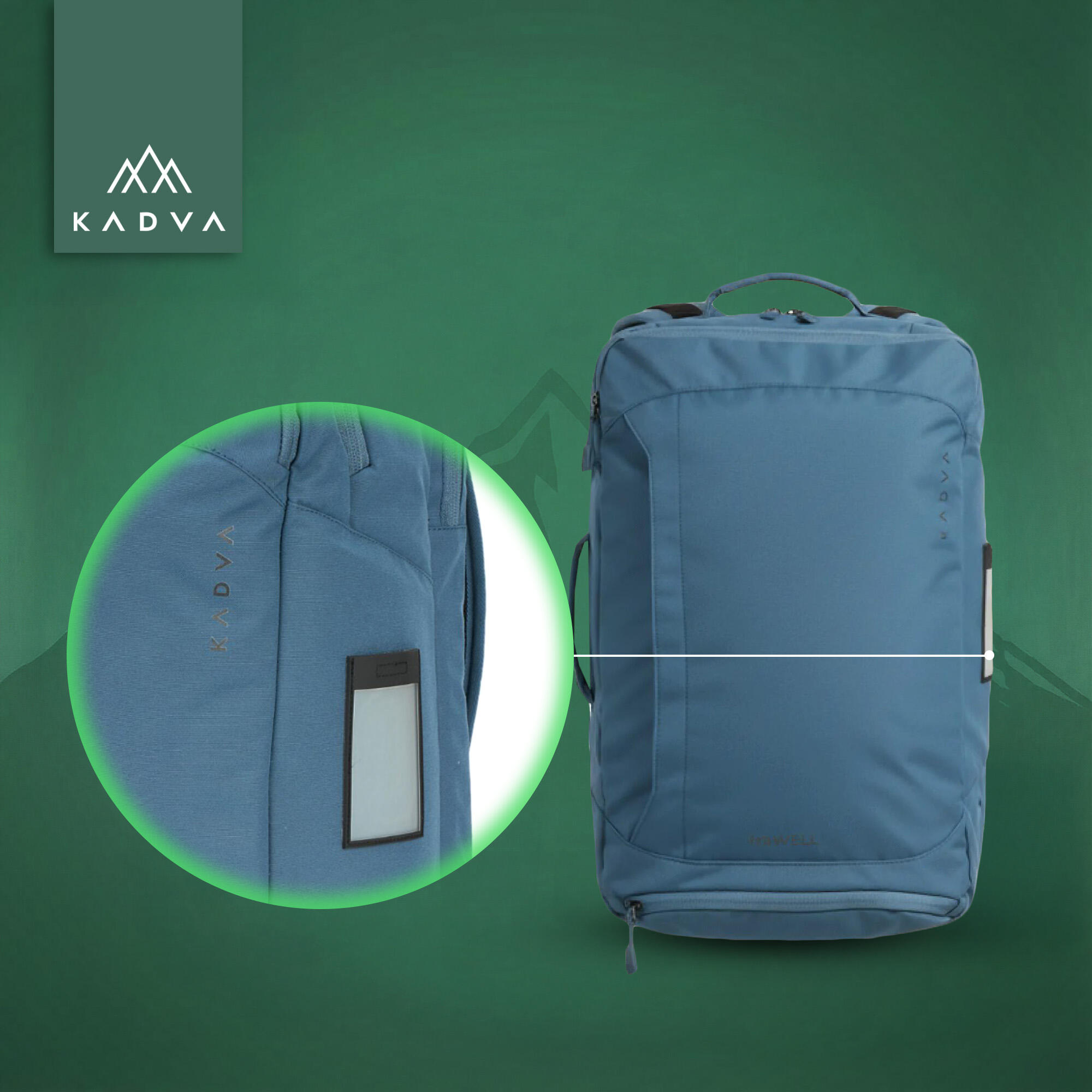 Mochila de turismo KADVA traWELL 28 l 6/7