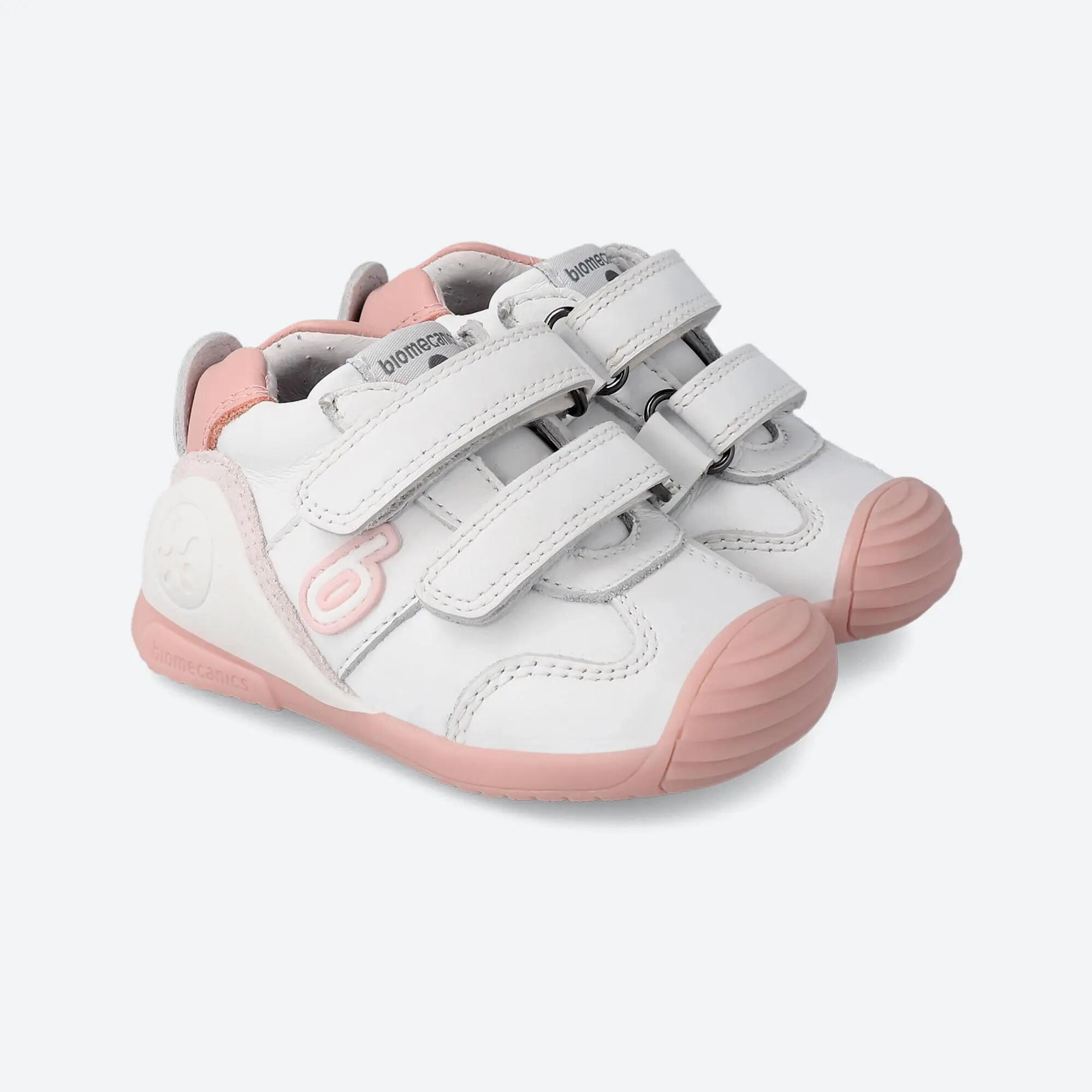Zapatillas Biogateo Bebé Biomecanics 221001B Rosas Cierre Adherente 2/6