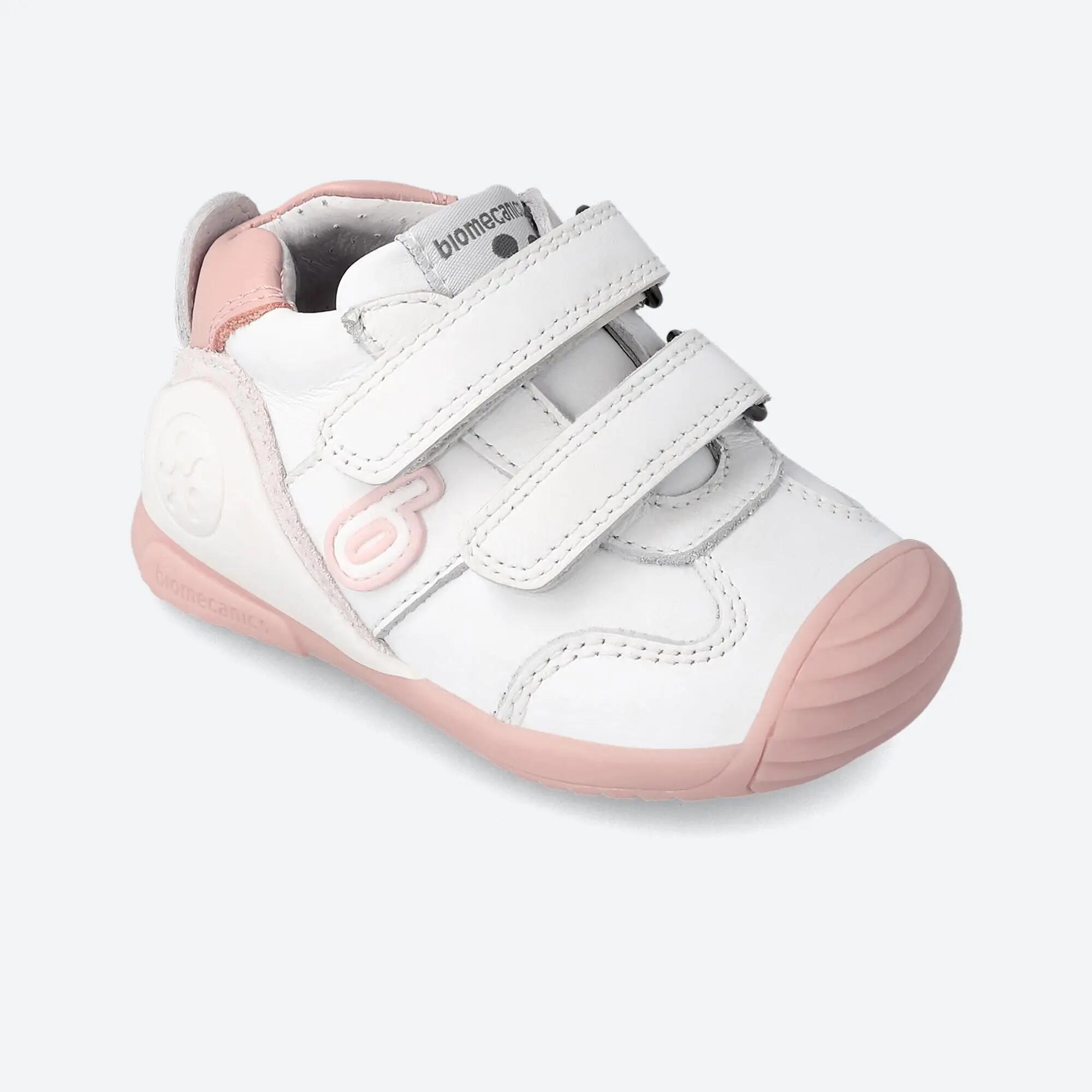 Zapatillas Biogateo Bebé Biomecanics 221001B Rosas Cierre Adherente 4/6