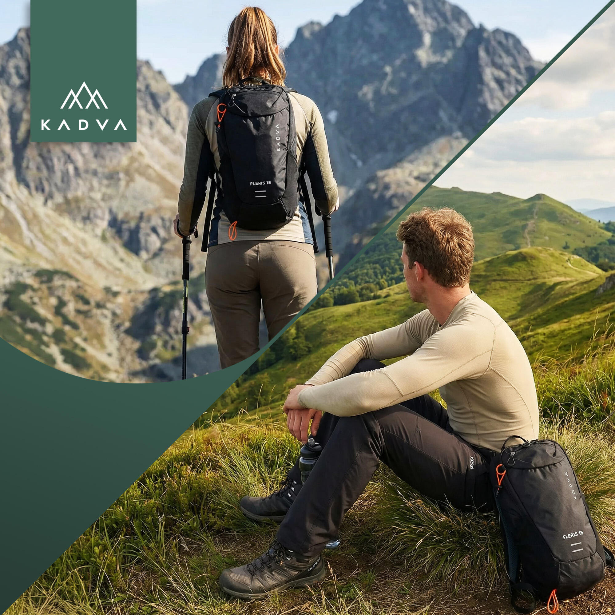 Mochila de turismo KADVA Fleris 7/7