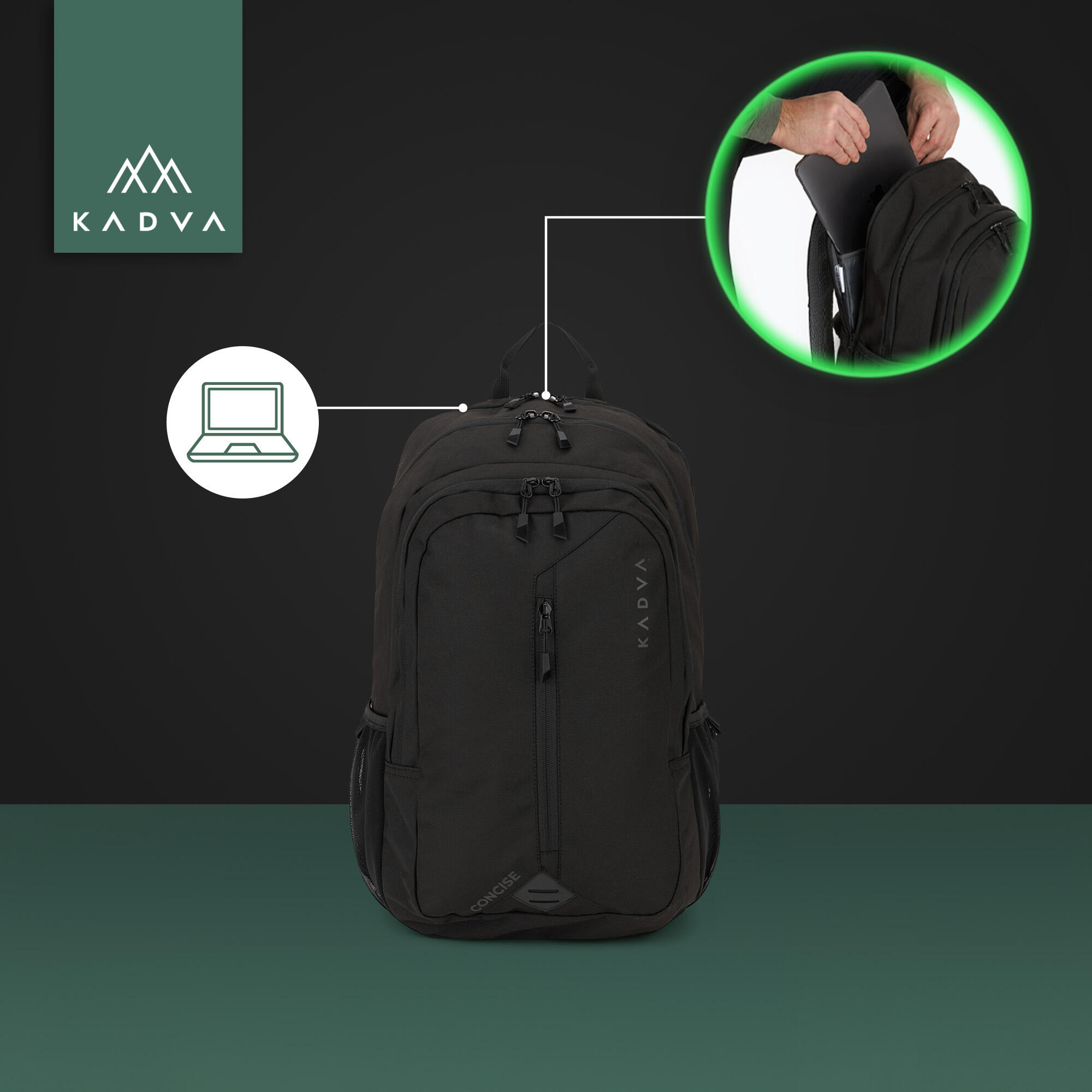 Mochila de trekking KADVA Concise 20 l 6/7