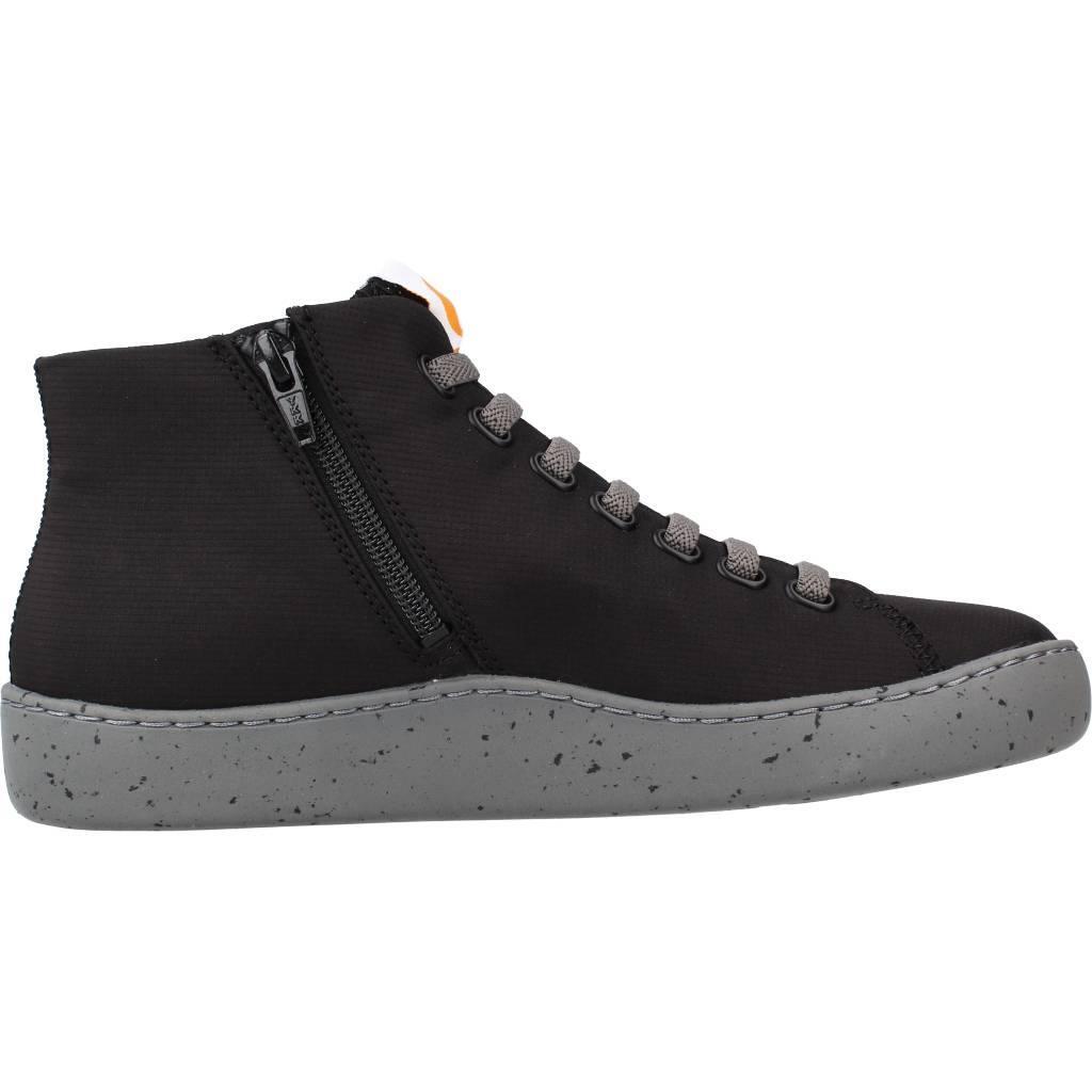 BOTA DE MONTAÑA Senderismo Mujer CAMPER PEU TOURING Negro 4/7