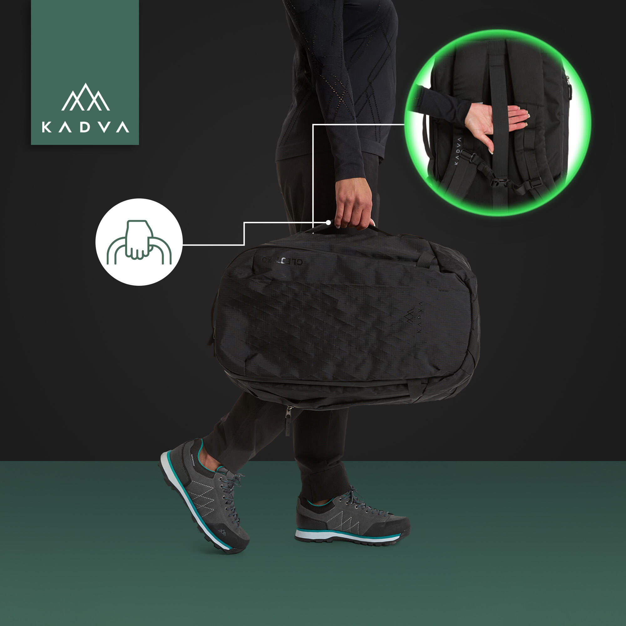 Mochila de trekking KADVA Glejt 7/7
