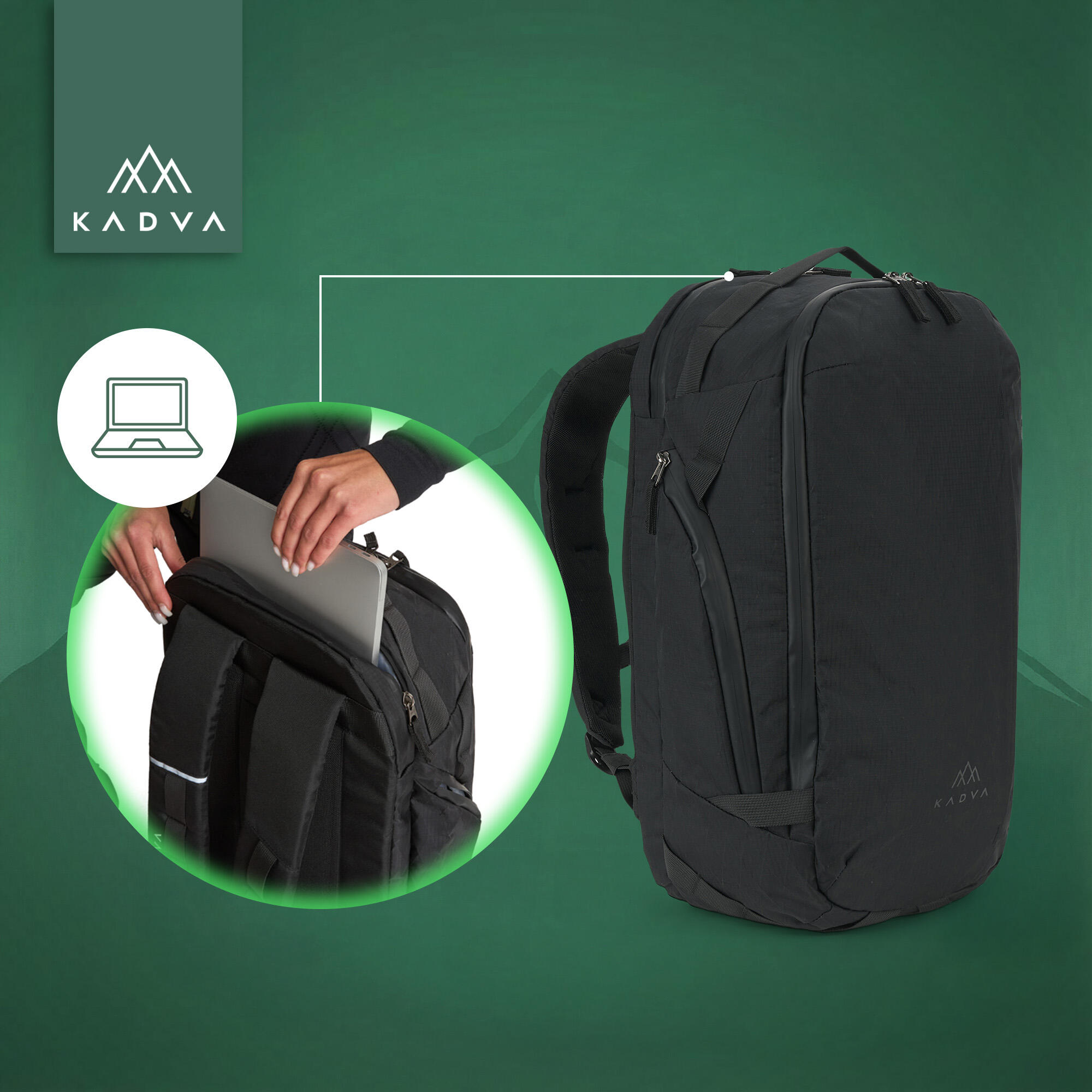 Mochila de trekking KADVA Glejt 5/7