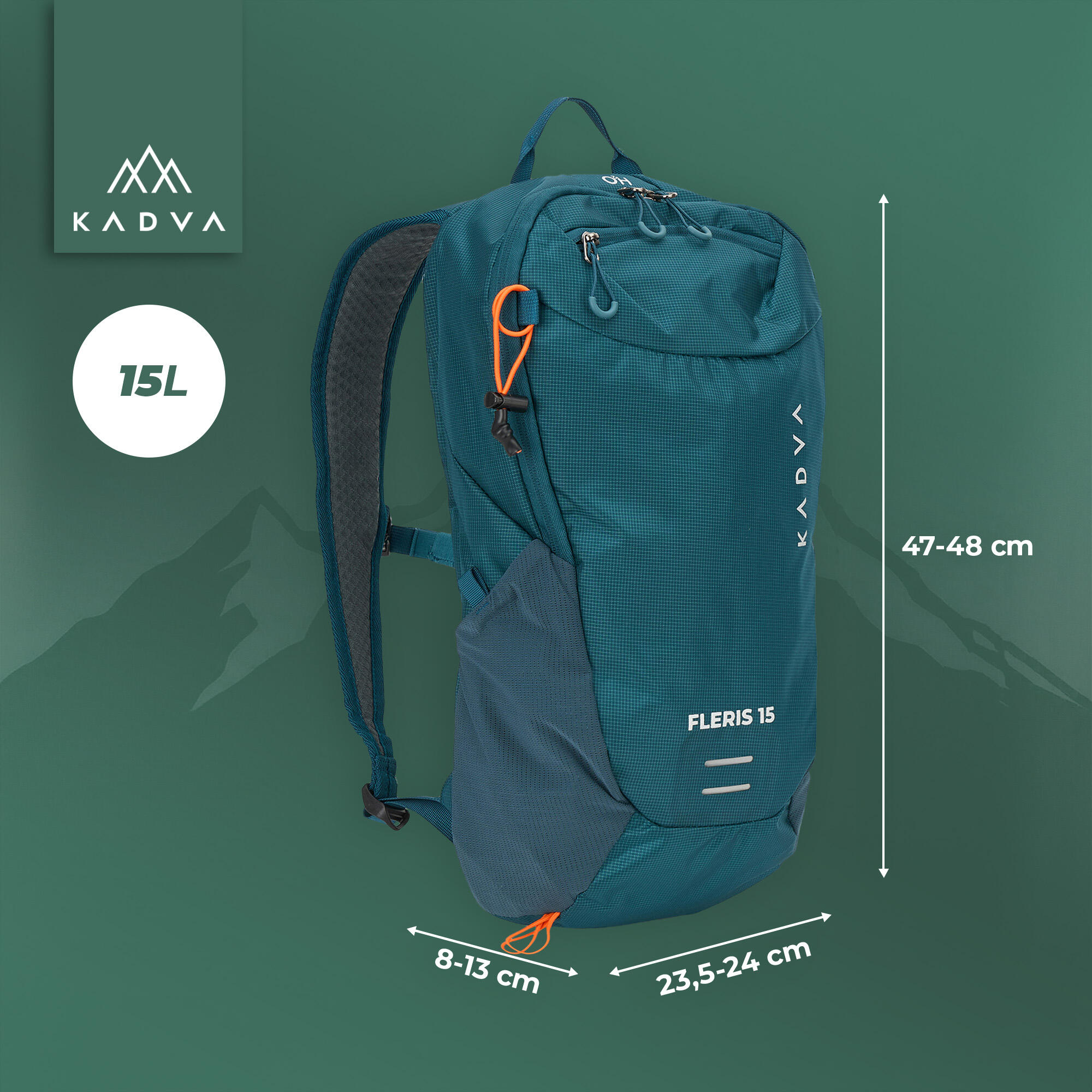 Sac à dos de randonnée KADVA Fleris 2/7