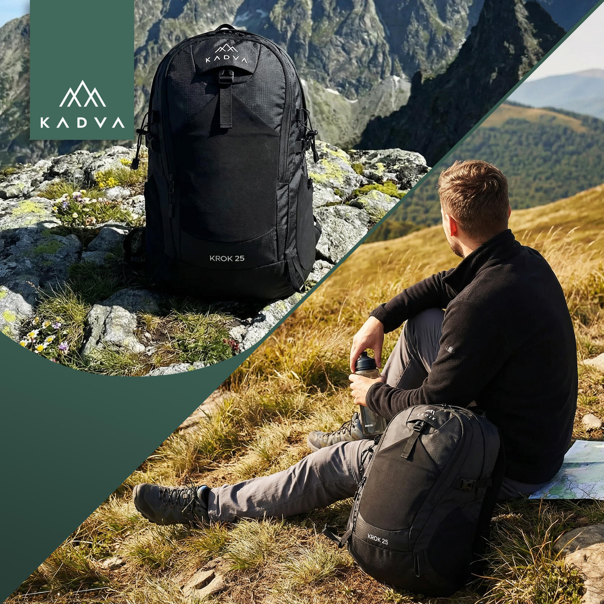 Mochila urbana KADVA Krok 25 l 7/7