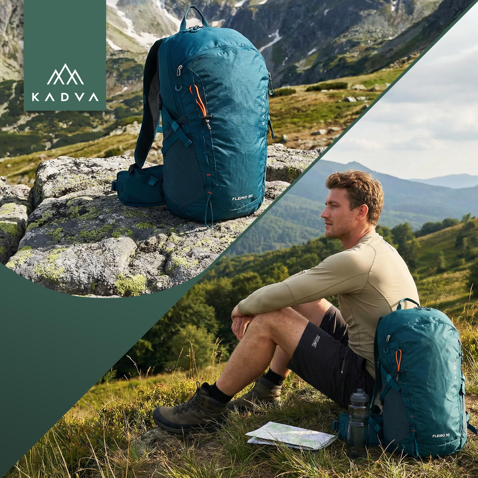 Mochila de senderismo KADVA Fleiro 30 l 7/7
