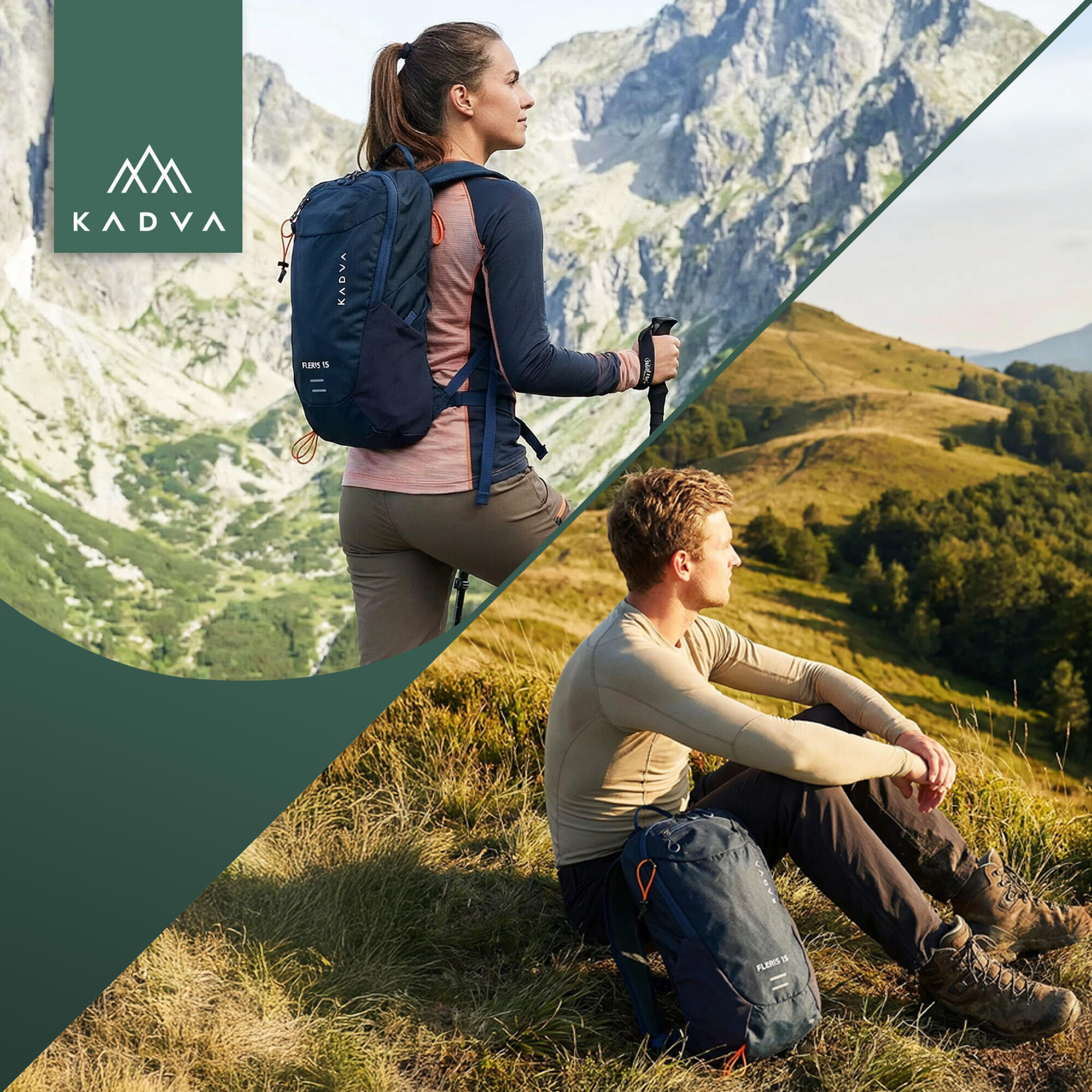 Mochila de turismo KADVA Fleris 7/7