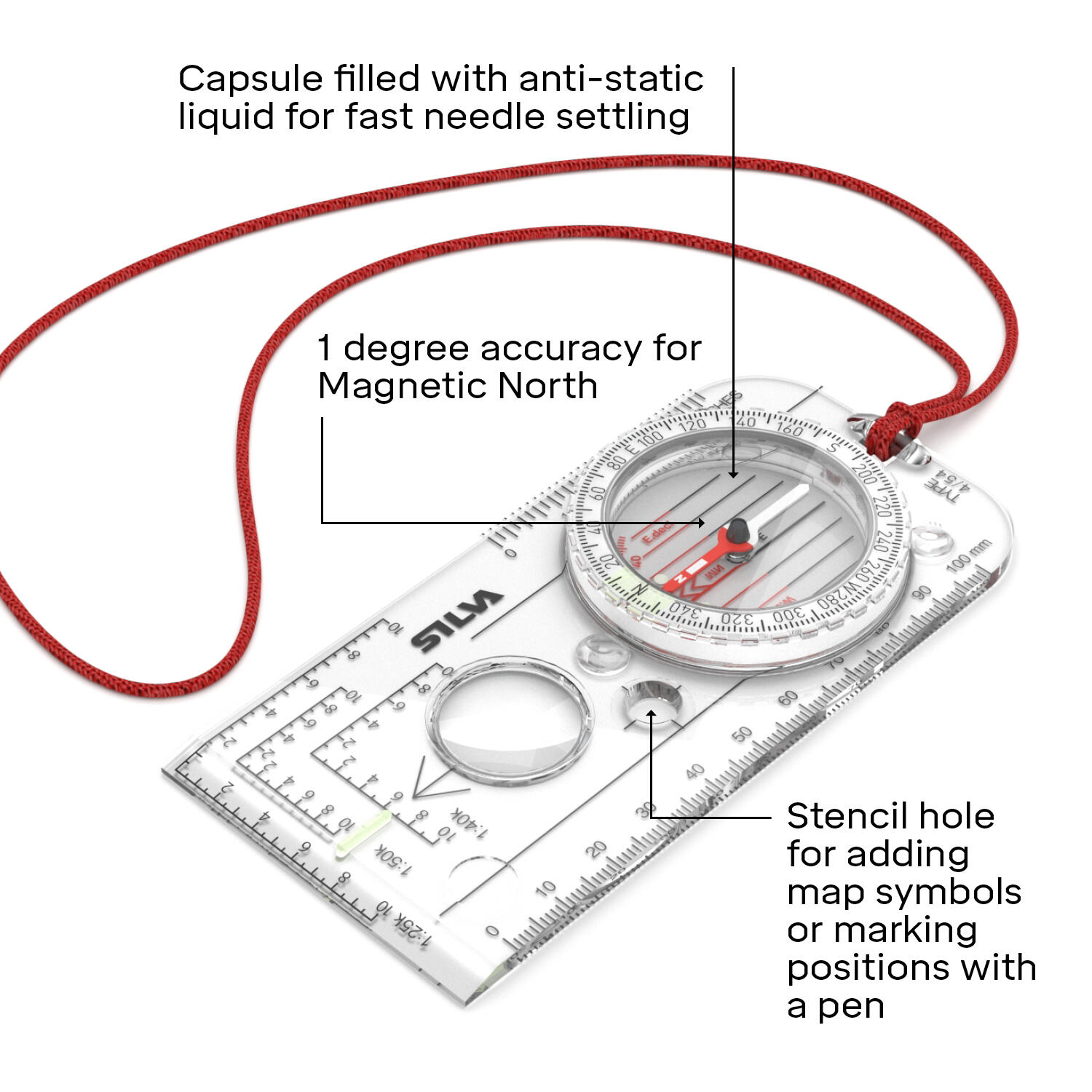 Expedition 4 advanced navigation compass with 1:25k, 1:40k and 1:50k ...