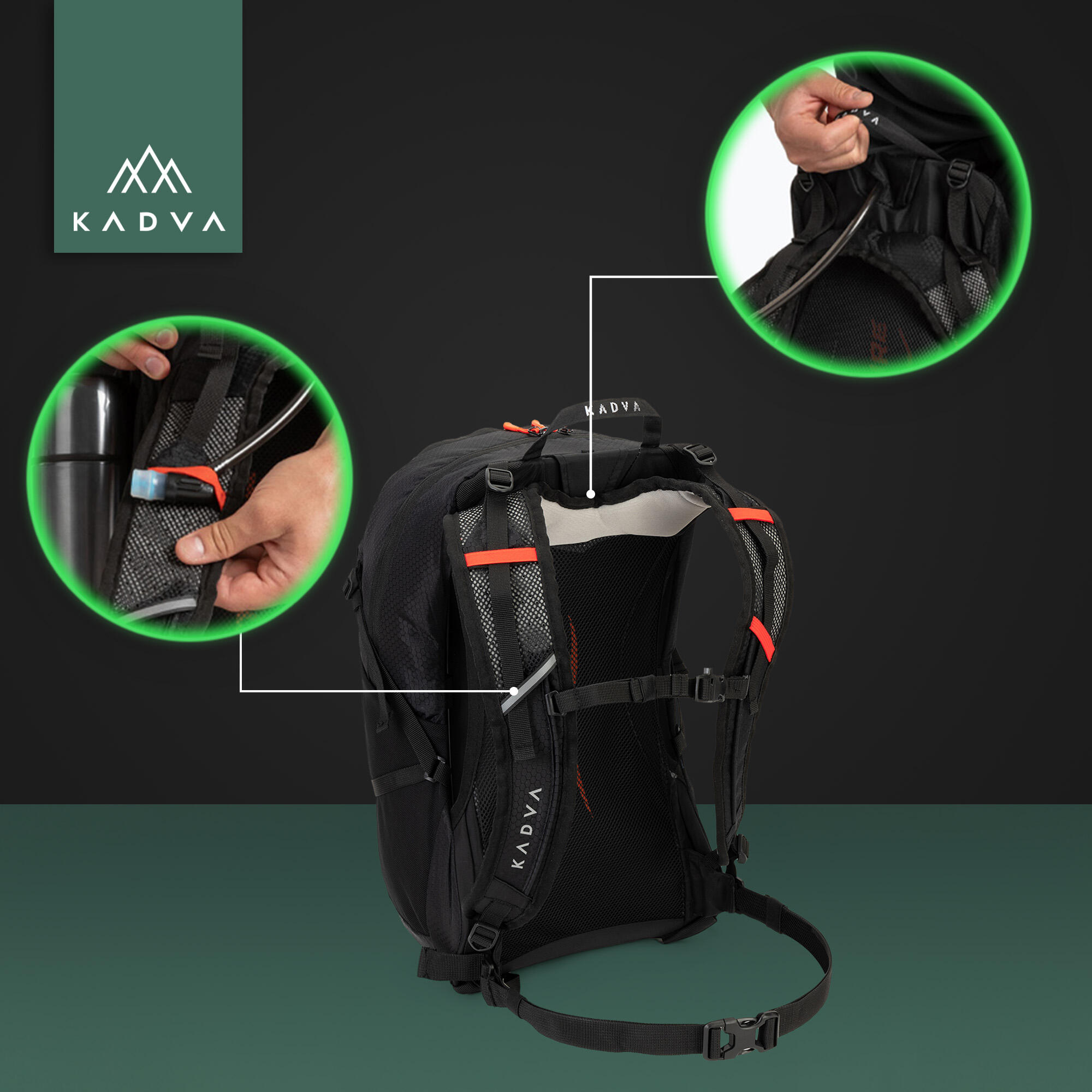 Zaino da trekking KADVA Aventura 22 l 7/7