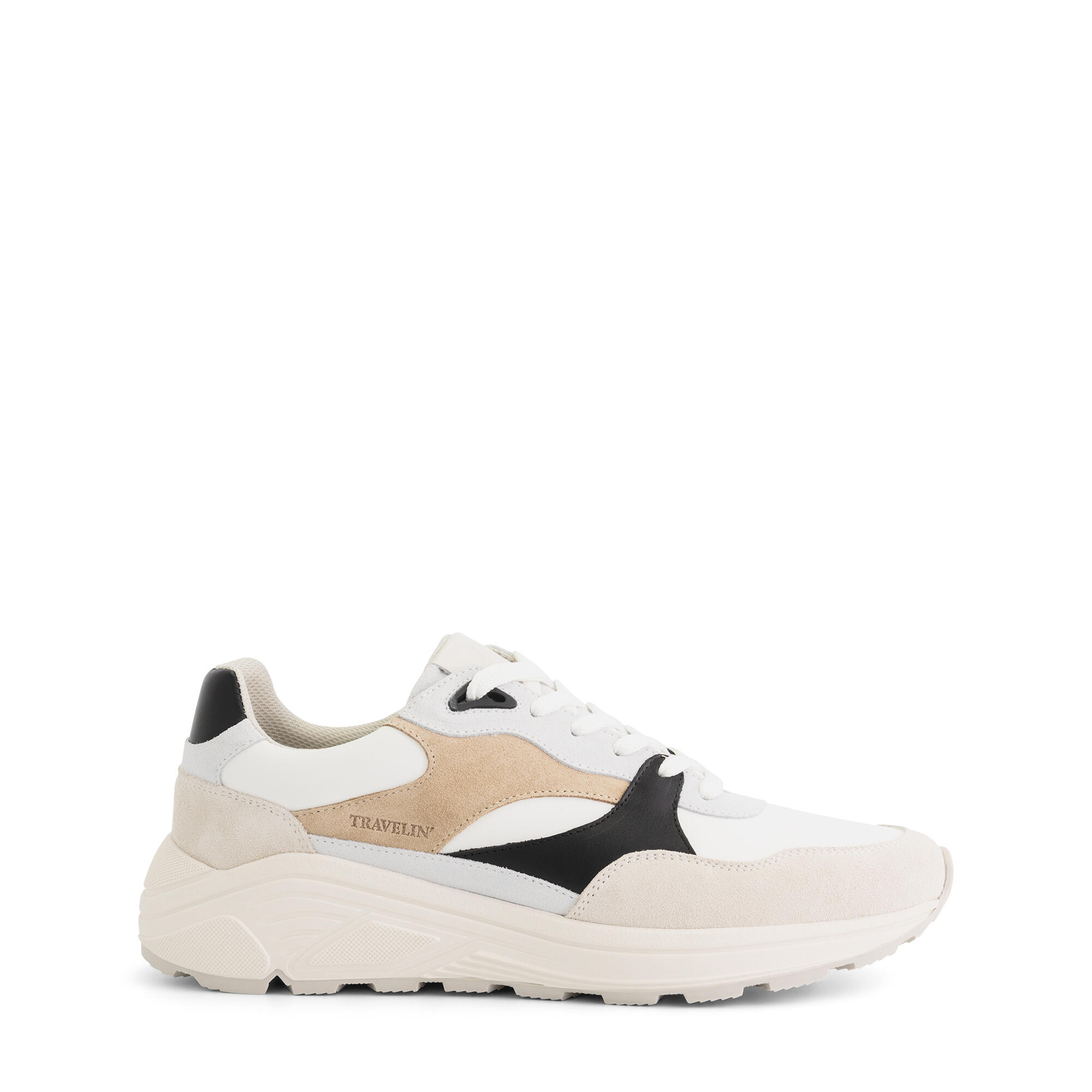 Rushden Uomo - Sneakers - Pelle - Sabbia/Nero 3/7