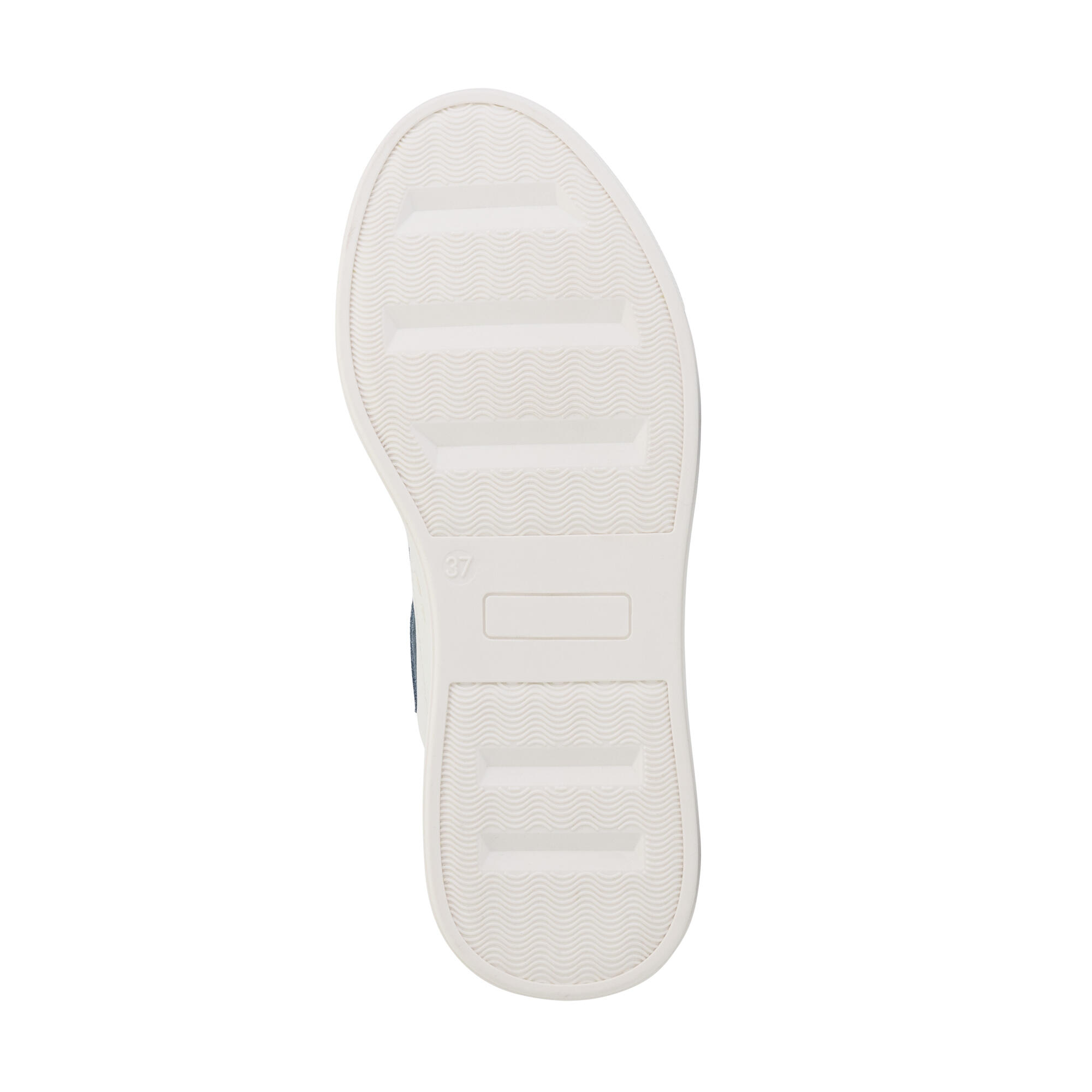 Caris Donna - Sneakers - Pelle - Bianco/Azzurro 6/7
