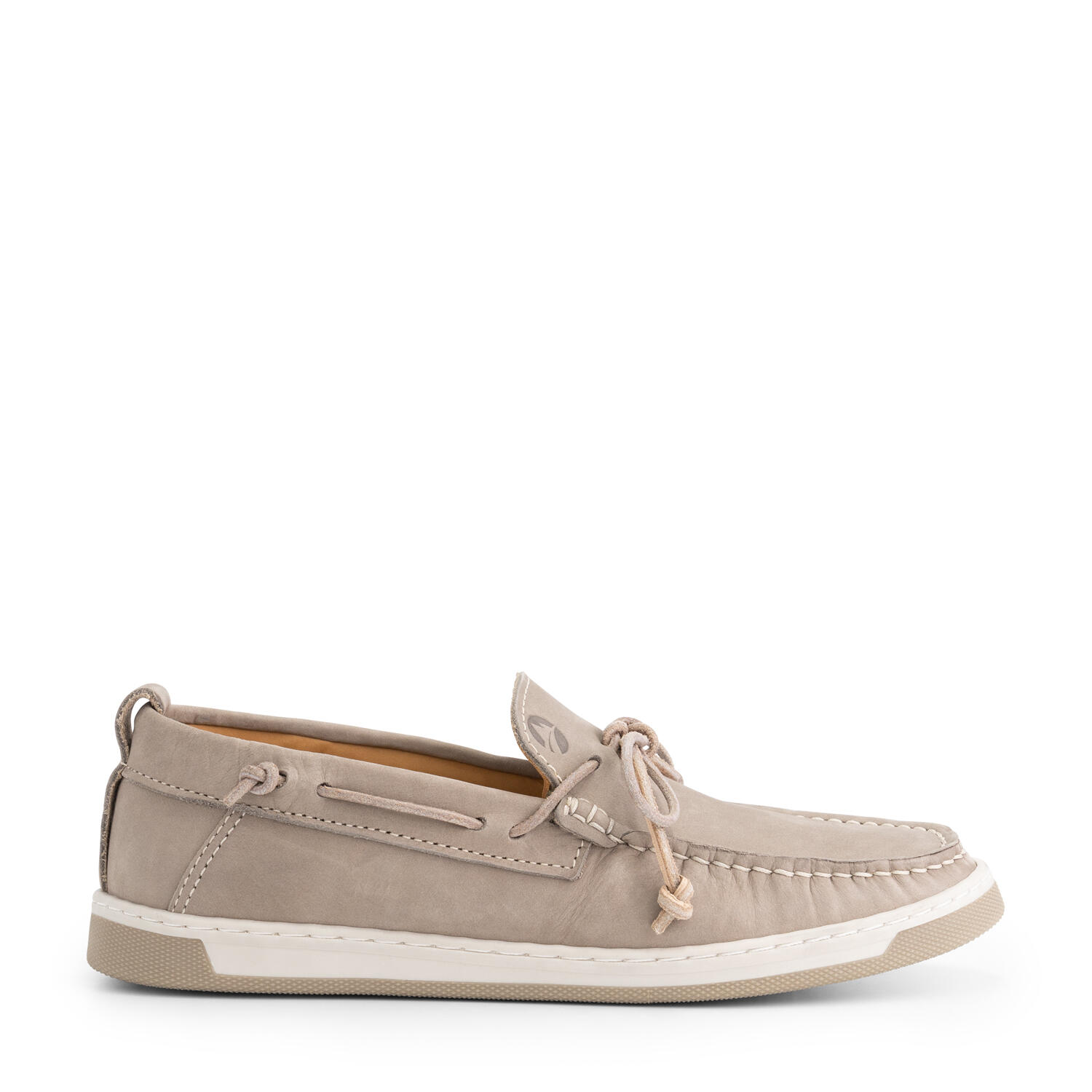 Falmouth Donna - Scarpe da barca - Nabuk - Grigio 3/7