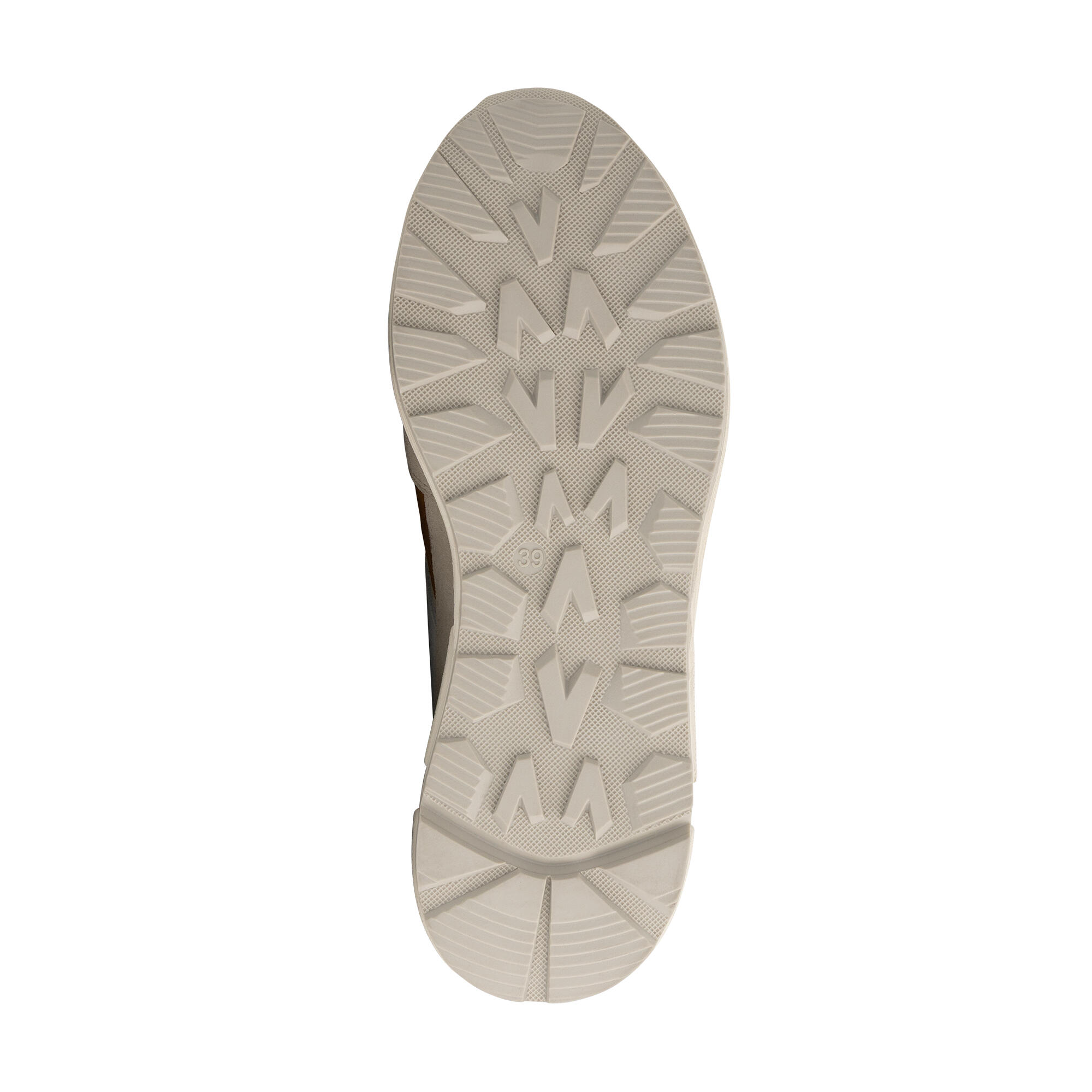 Riber Donna - Sneakers - Pelle e tela - Sabbia/Cognac 6/7